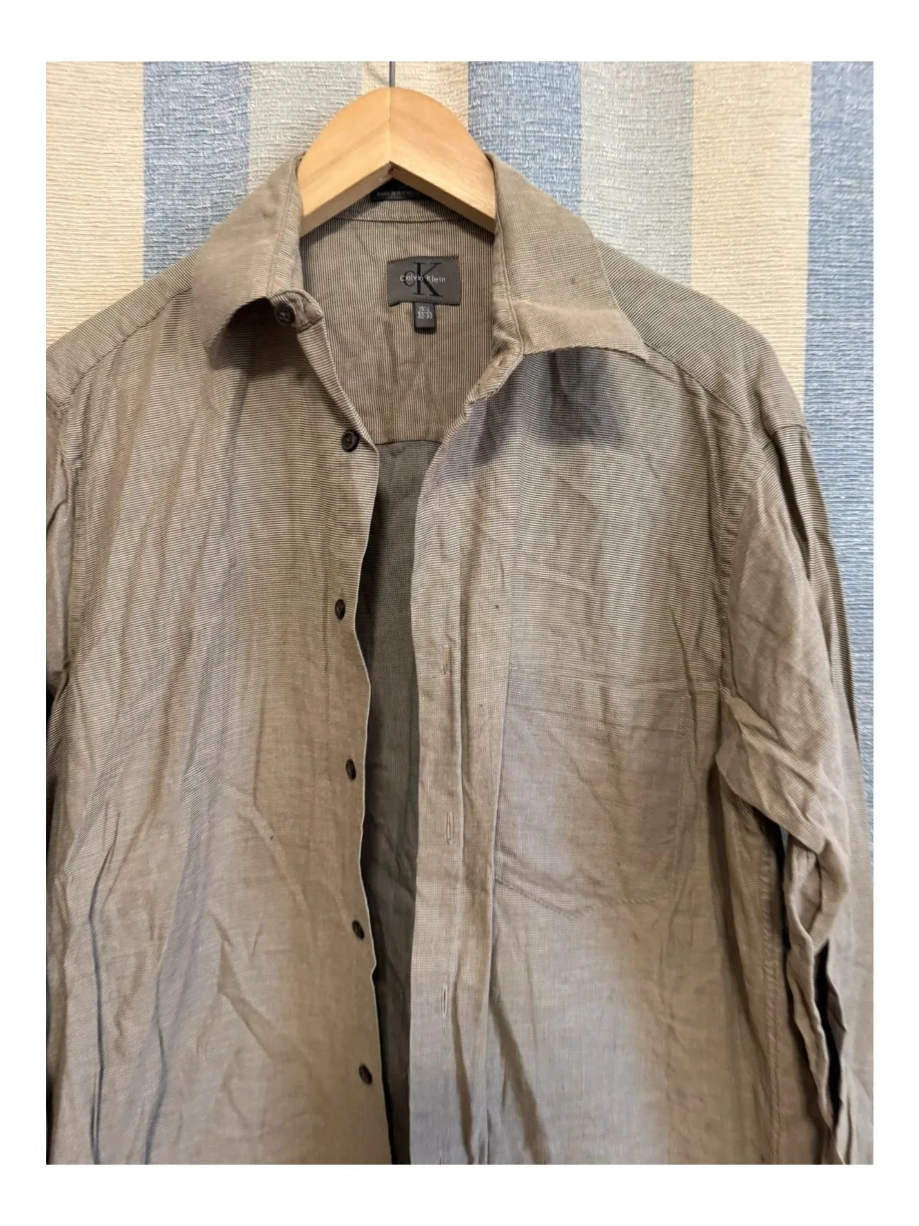 Camisa vintage de Calvin Klein talla 15/5📀 – Calvin Klein – taille 39 cm 3
