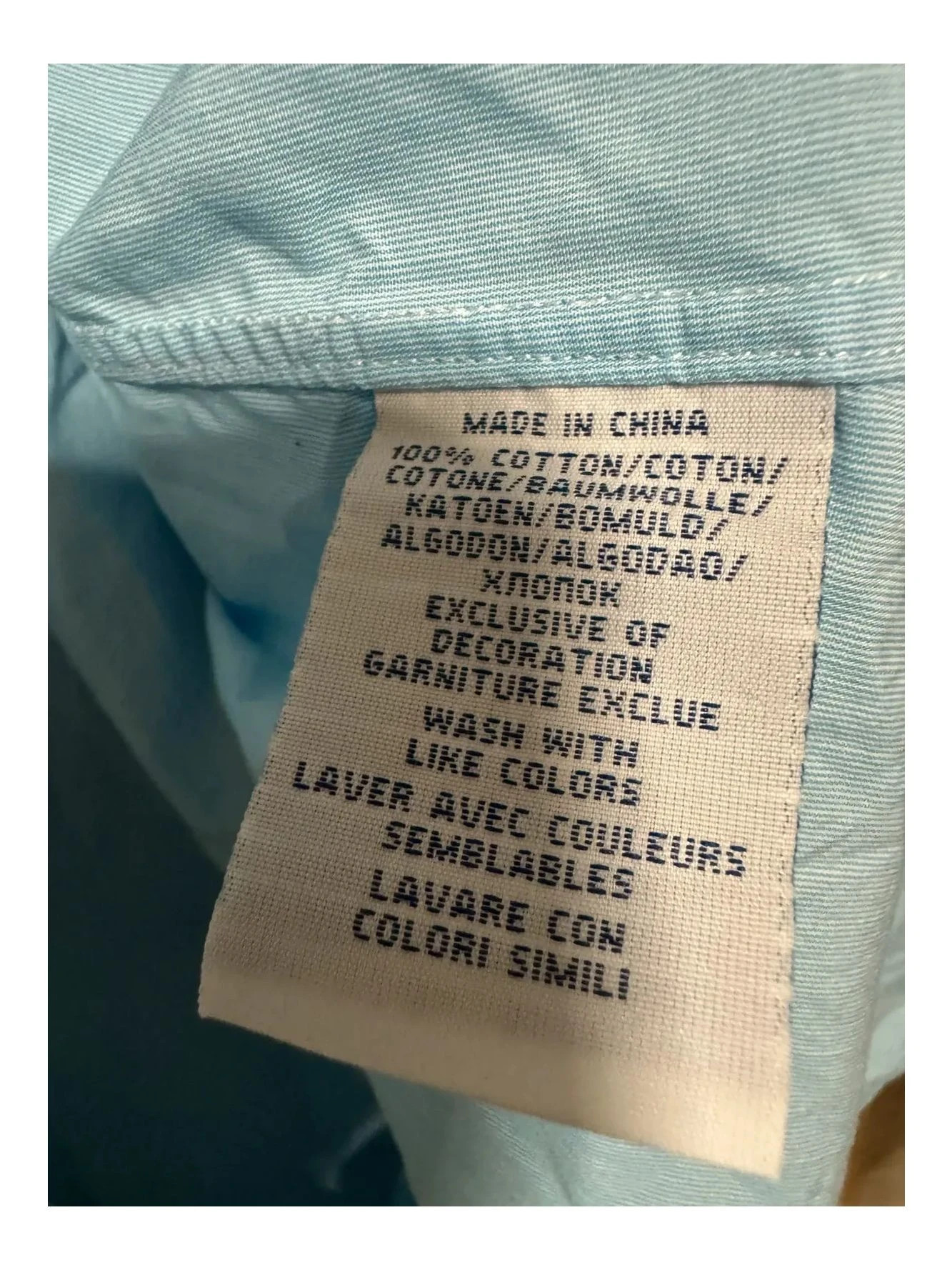Camisa algodón de Ralph Lauren talla 42 📀 – Ralph Lauren – taille 42 cm 5