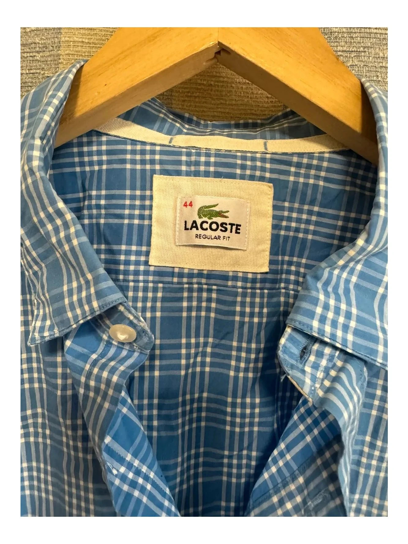 Camisa algodón Lacoste talla 44 📀 – Lacoste – taille 44 cm 4