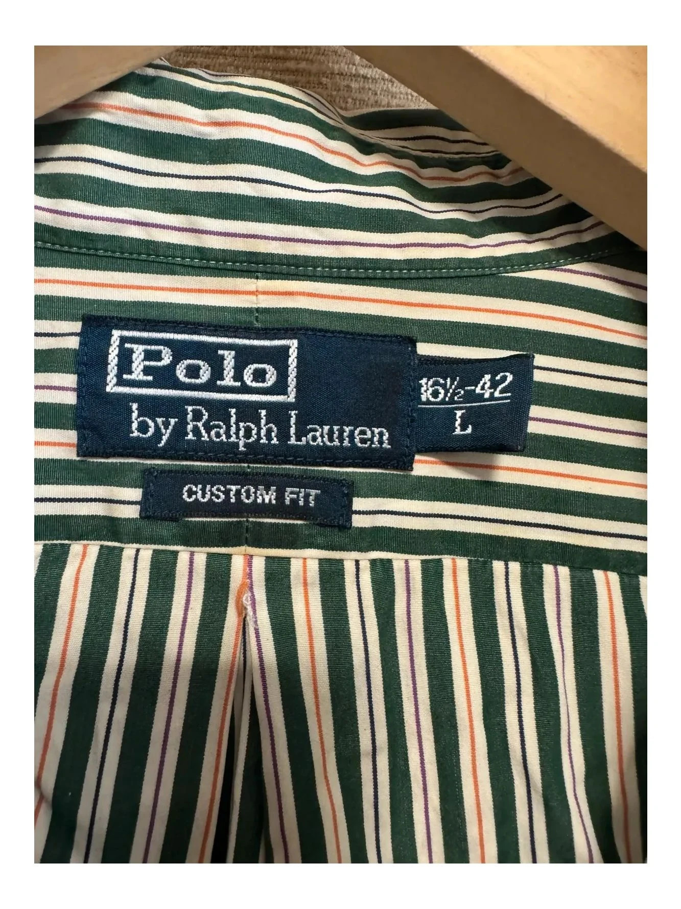 Camisa rayas Ralph Lauren talla L 📀 – Ralph Lauren – taille L 5