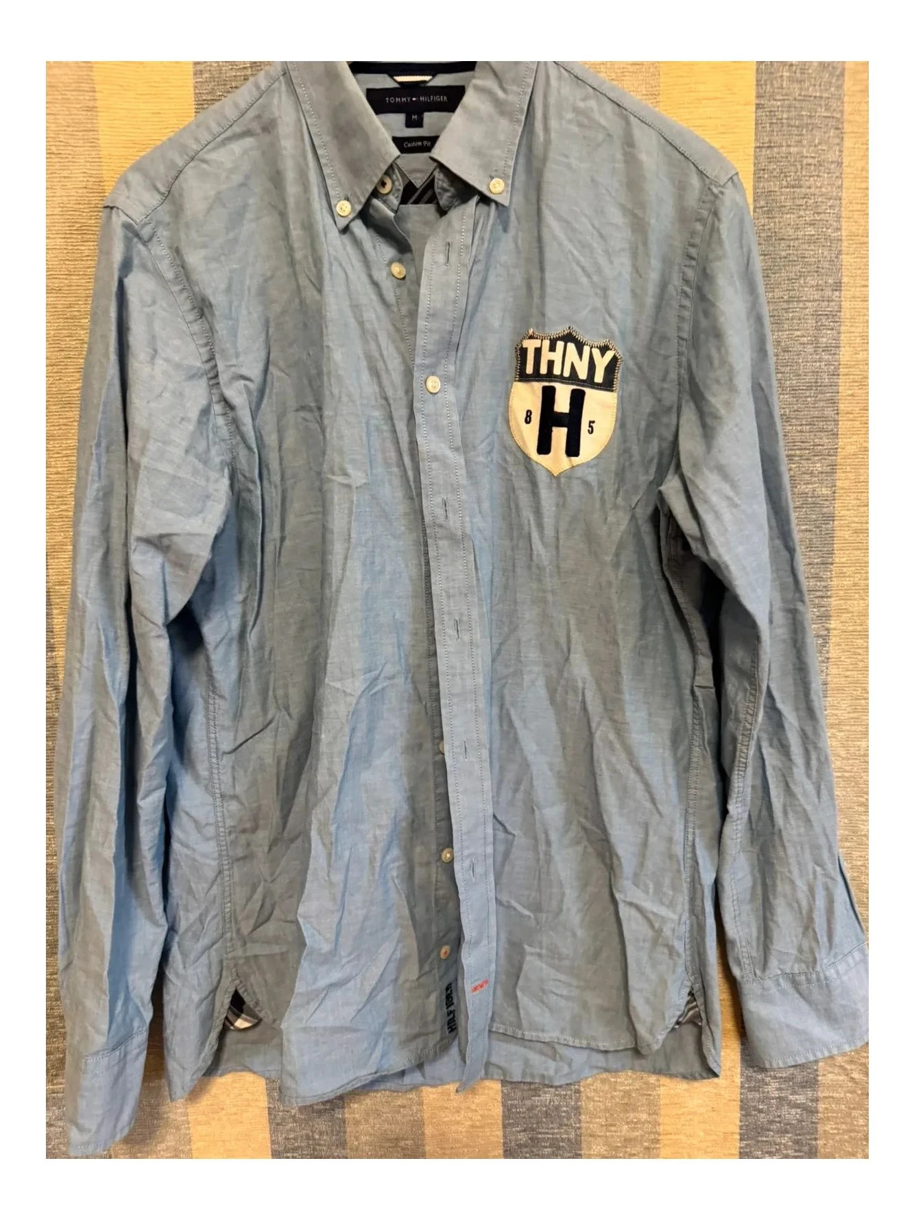 Camisa hombre algodón de Tommy Hilfiger 📀 – Tommy Hilfiger – taille M 2