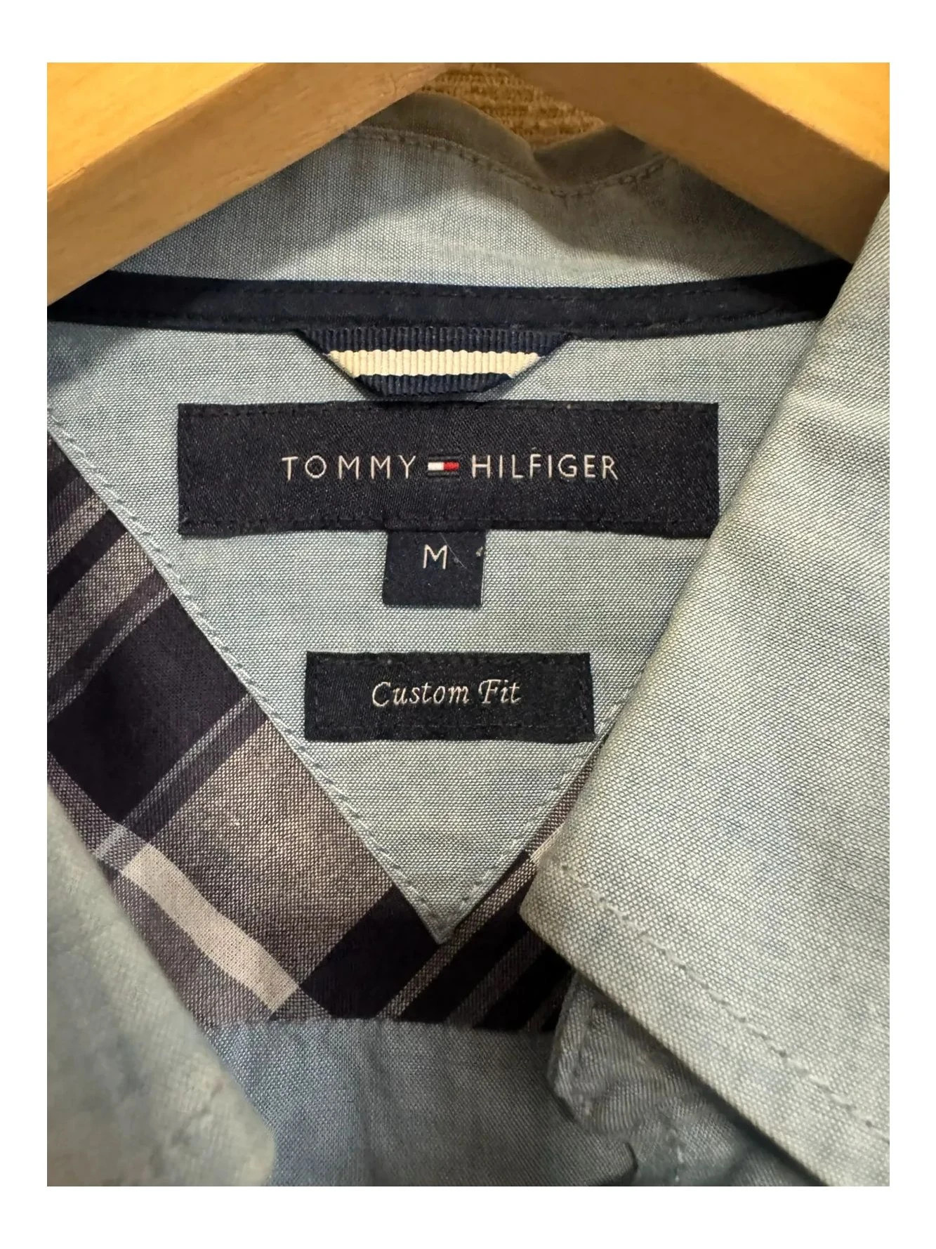 Camisa hombre algodón de Tommy Hilfiger 📀 – Tommy Hilfiger – taille M 4