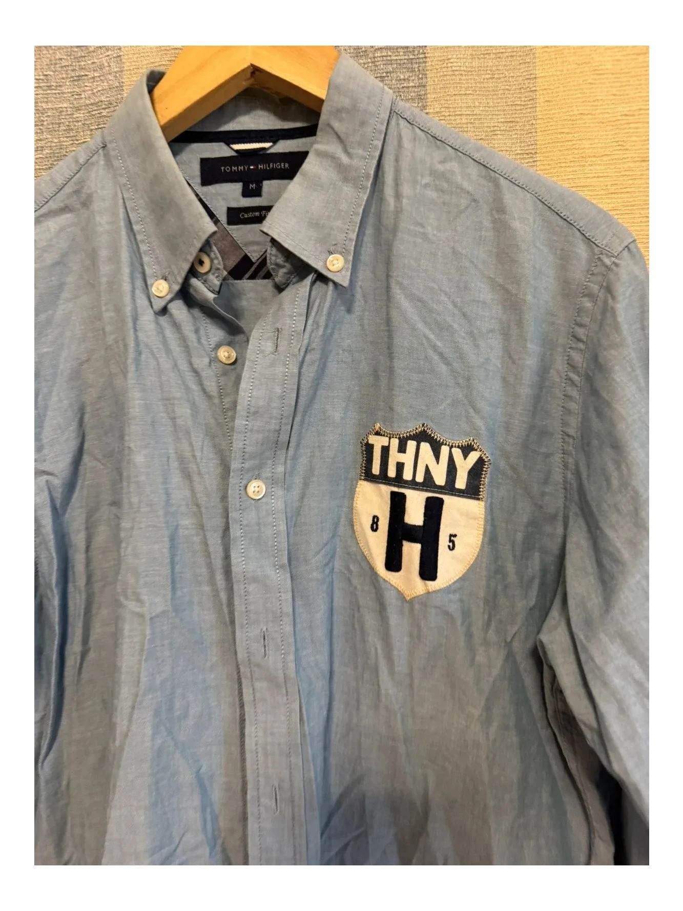 Camisa hombre algodón de Tommy Hilfiger 📀 – Tommy Hilfiger – taille M 3