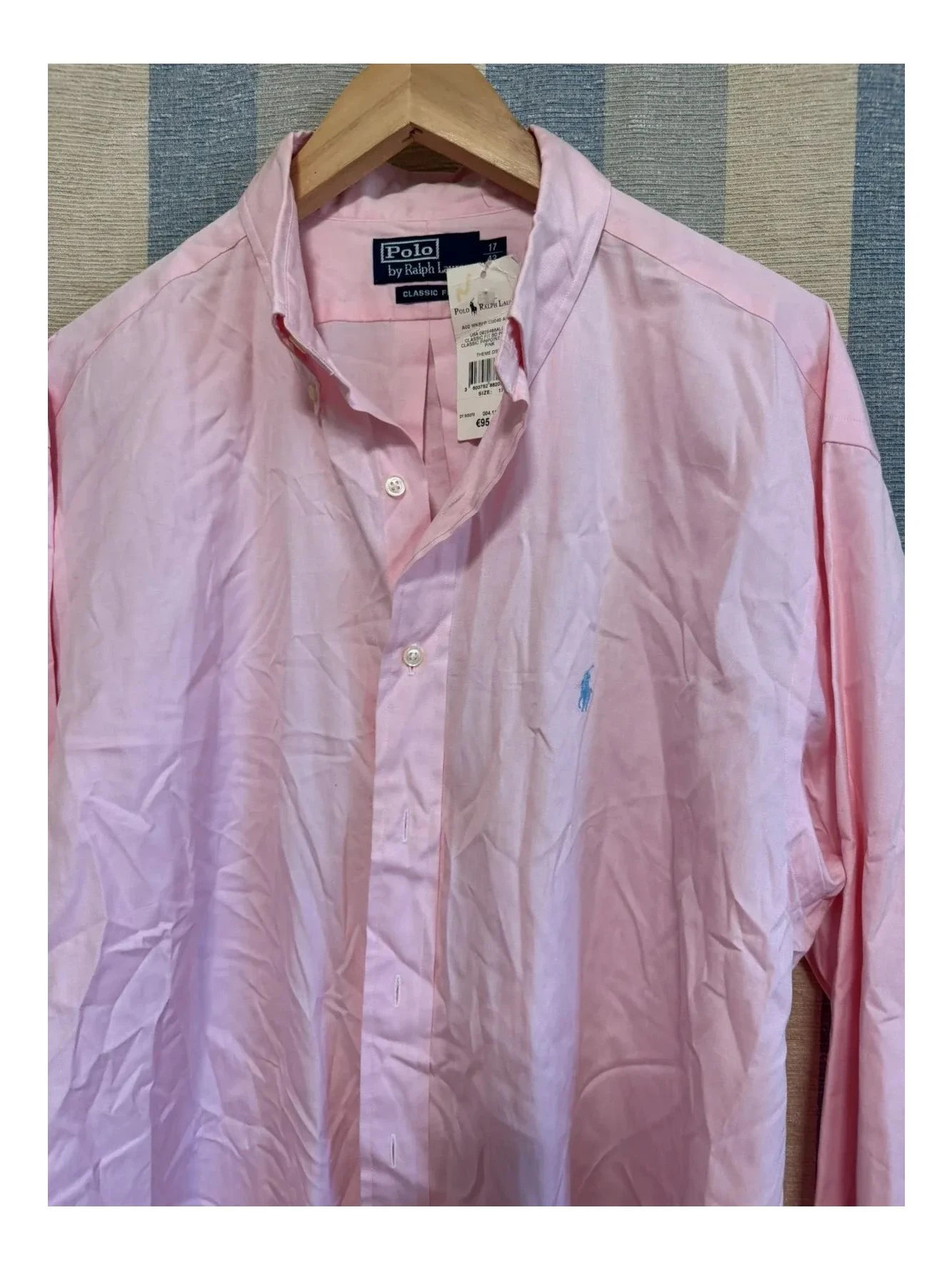 Camisa hombre algodón de Ralph Lauren, talla 43 📀 – Ralph Lauren – taille 43 cm 2