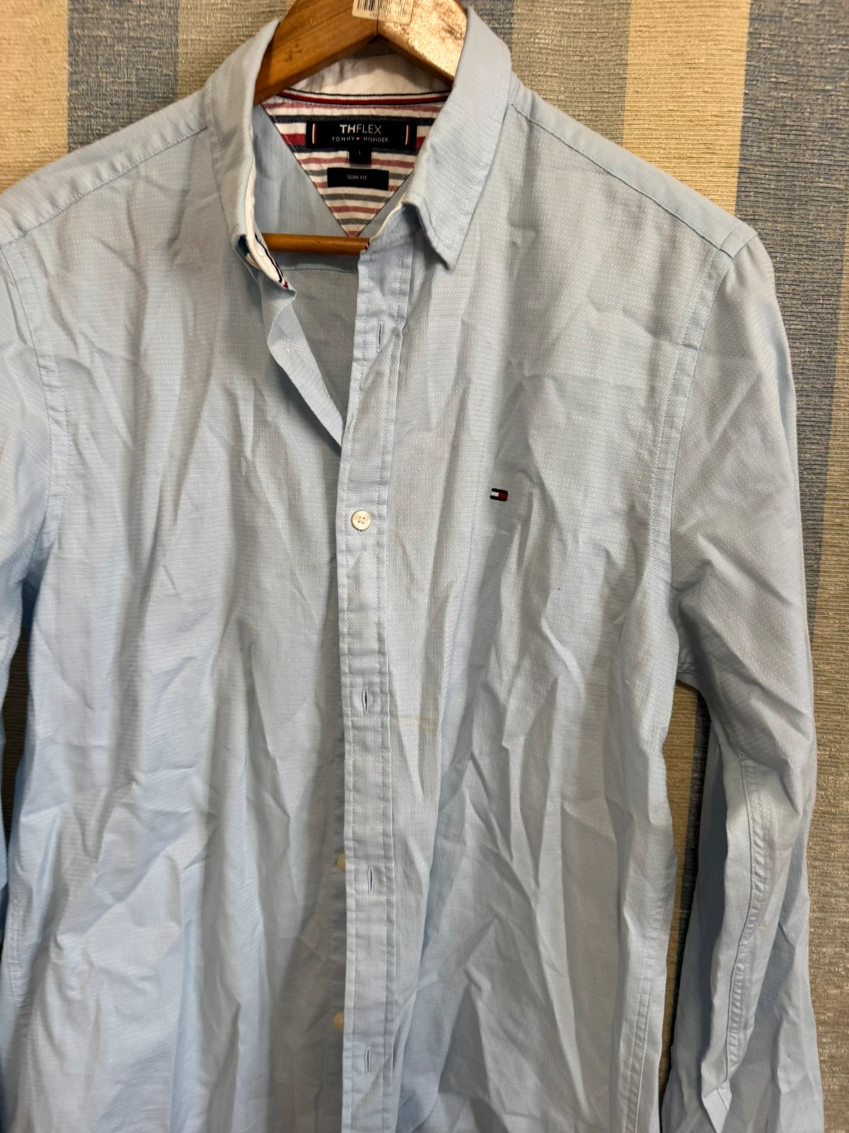Camisa algodón Tommy talla L 📀 – Tommy Hilfiger – taille L 3