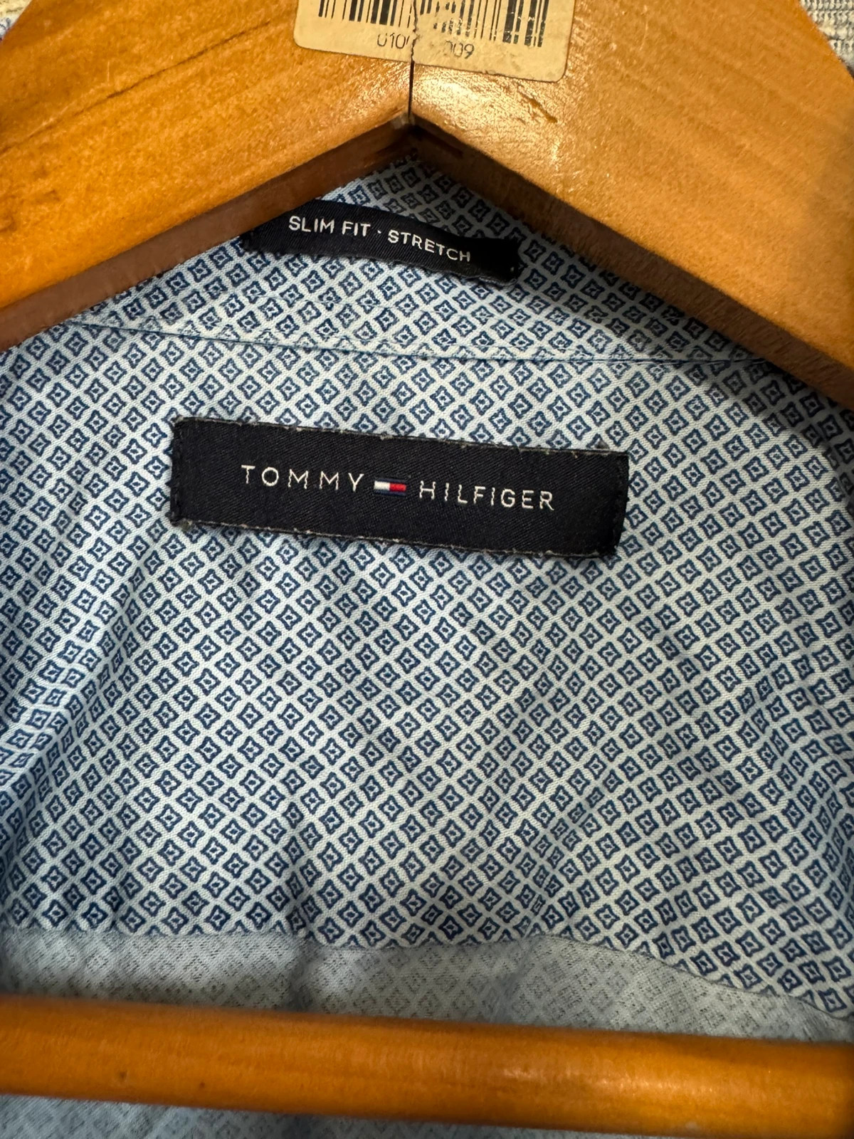 Camisa algodón Tommy talla 15📀 – Tommy Hilfiger – taille 38 cm 4
