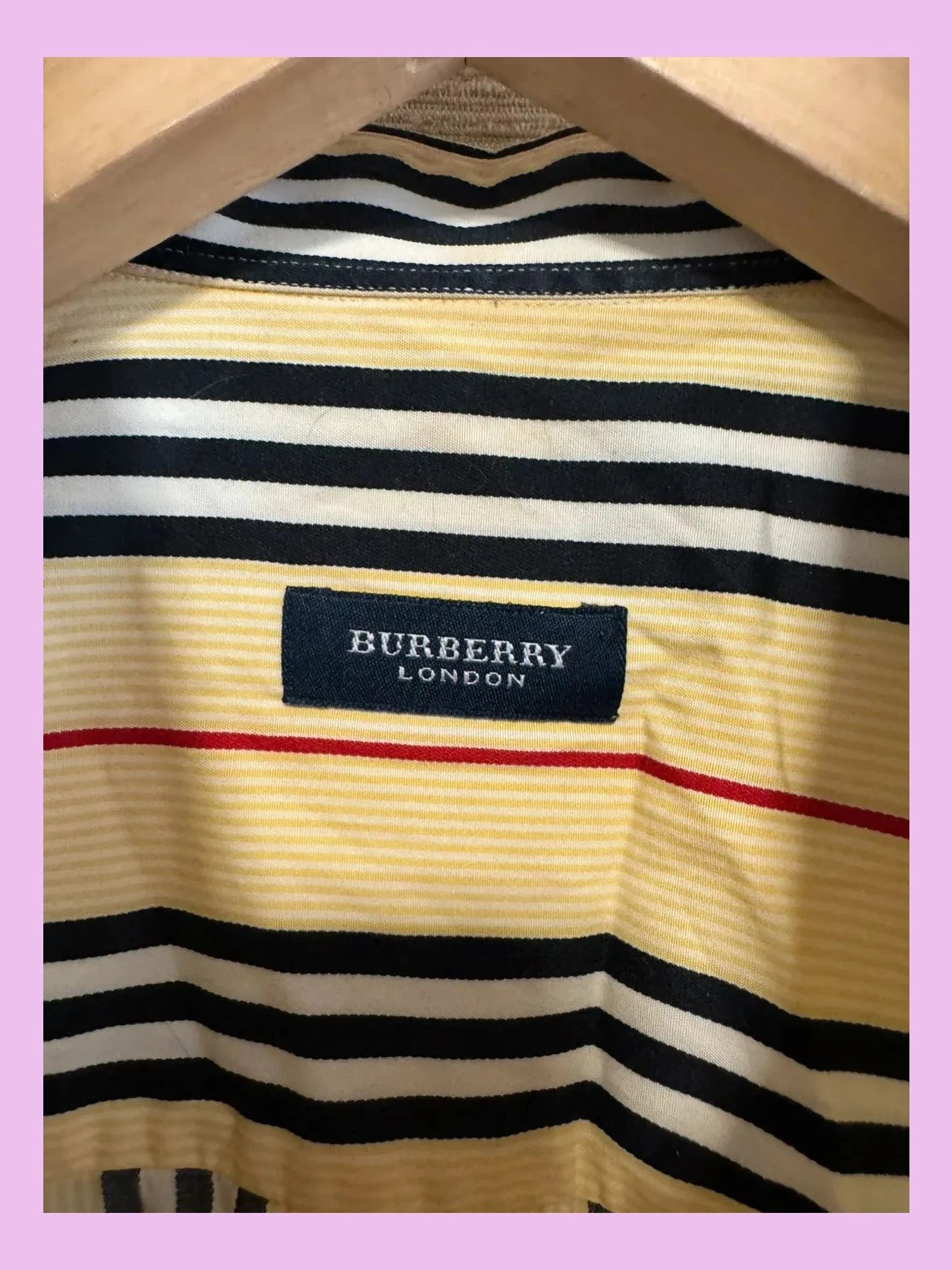 Camisa algodón Burberry, talla L 📀 – Burberry – taille L 5