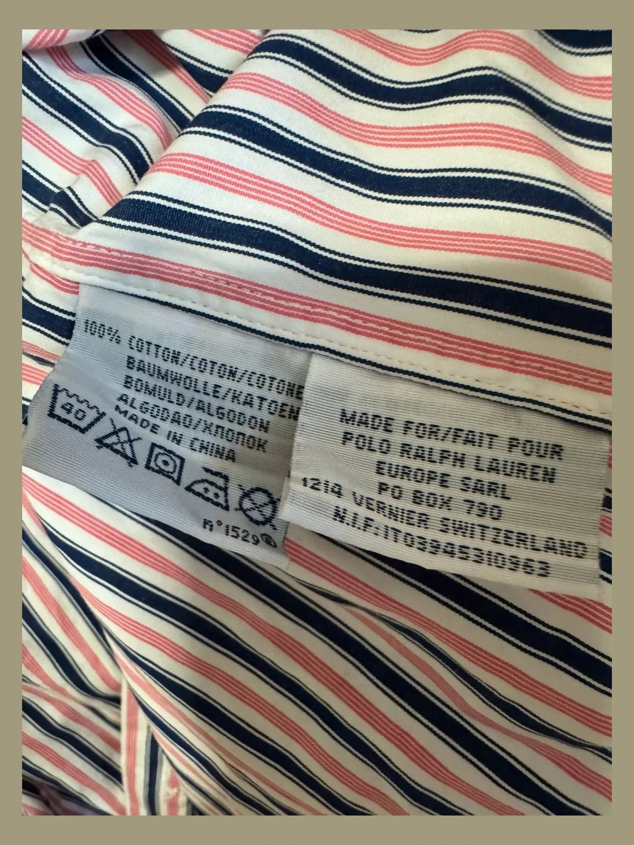 Camisa rayas de Ralph Lauren 📀 – Ralph Lauren – taille XL 5