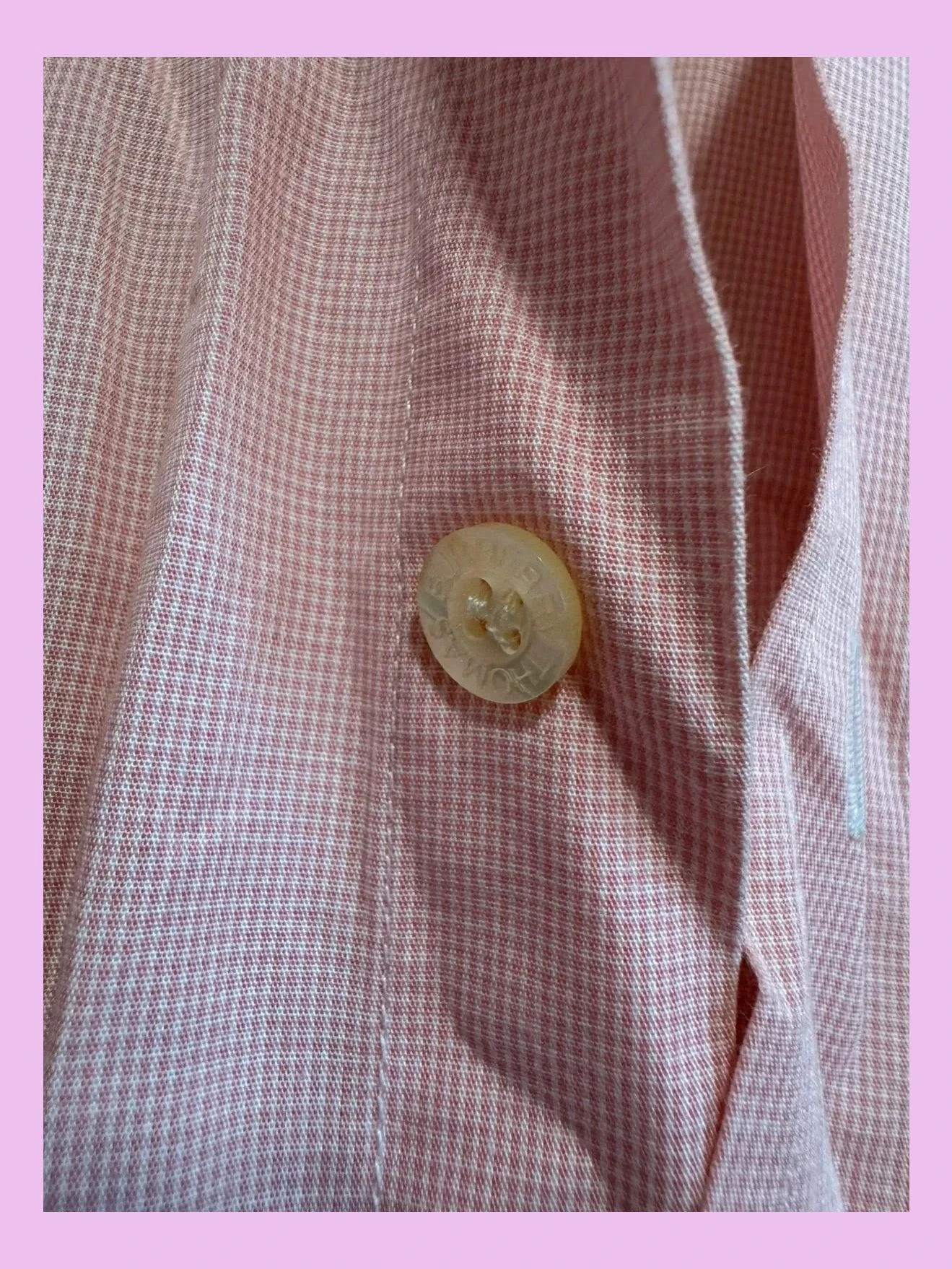 Camisa algodón de thomas Burberry talla M 📀 – Thomas Burberry – taille M 5