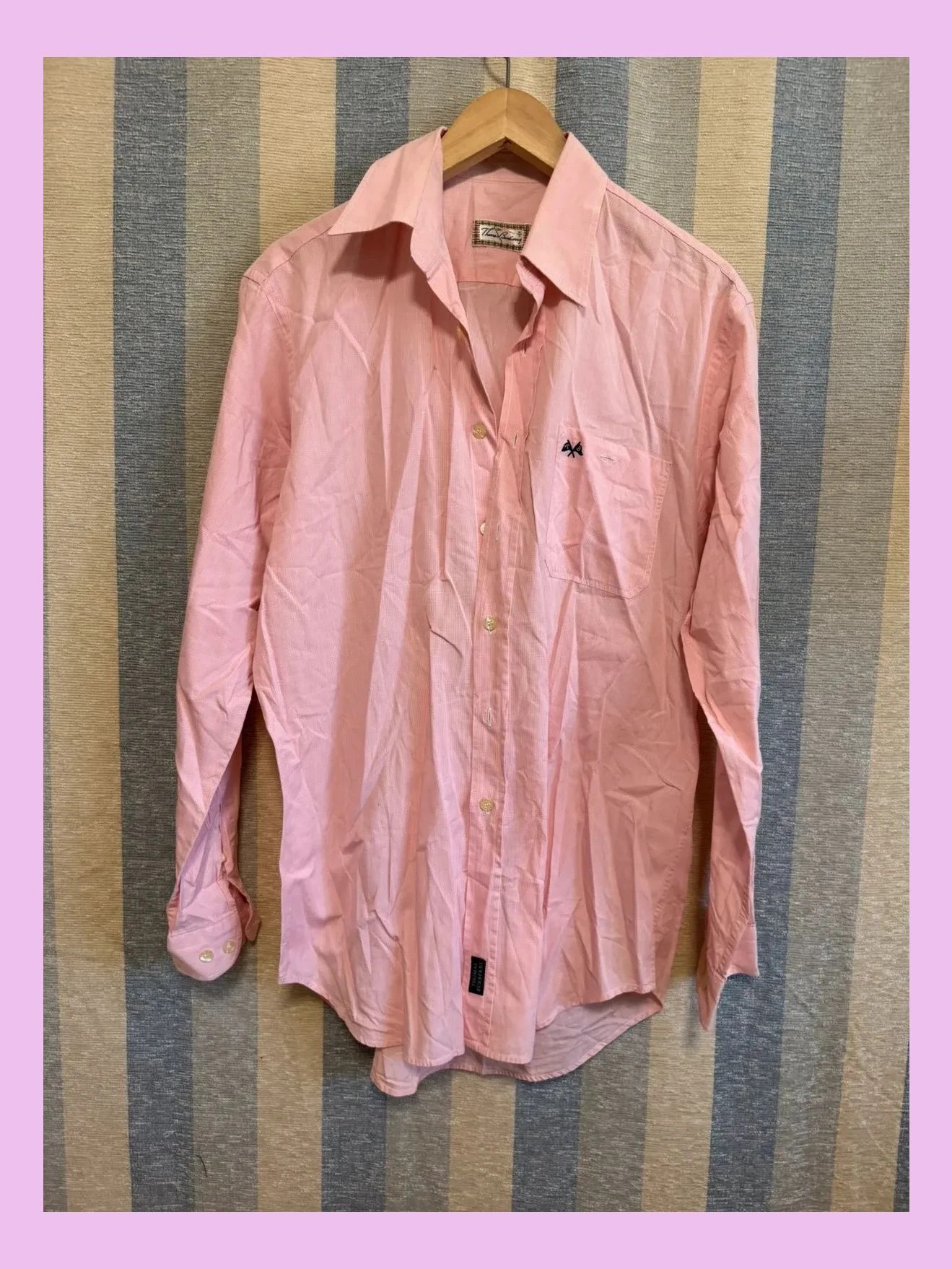 Camisa algodón de thomas Burberry talla M 📀