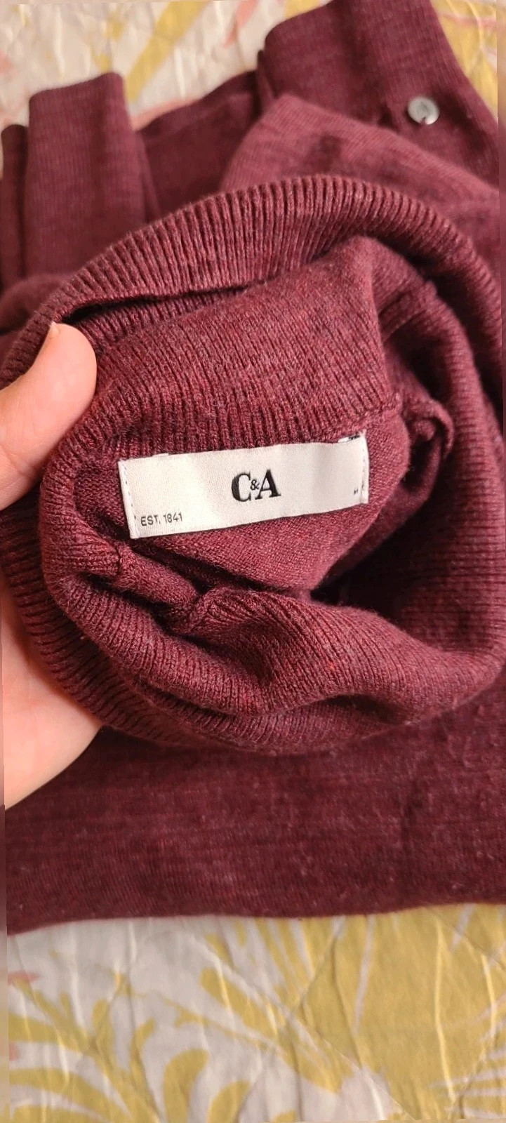 Jersey de cuello vuelto talla m de mujer de C&A – C&A – taille M / 38 / 10 4