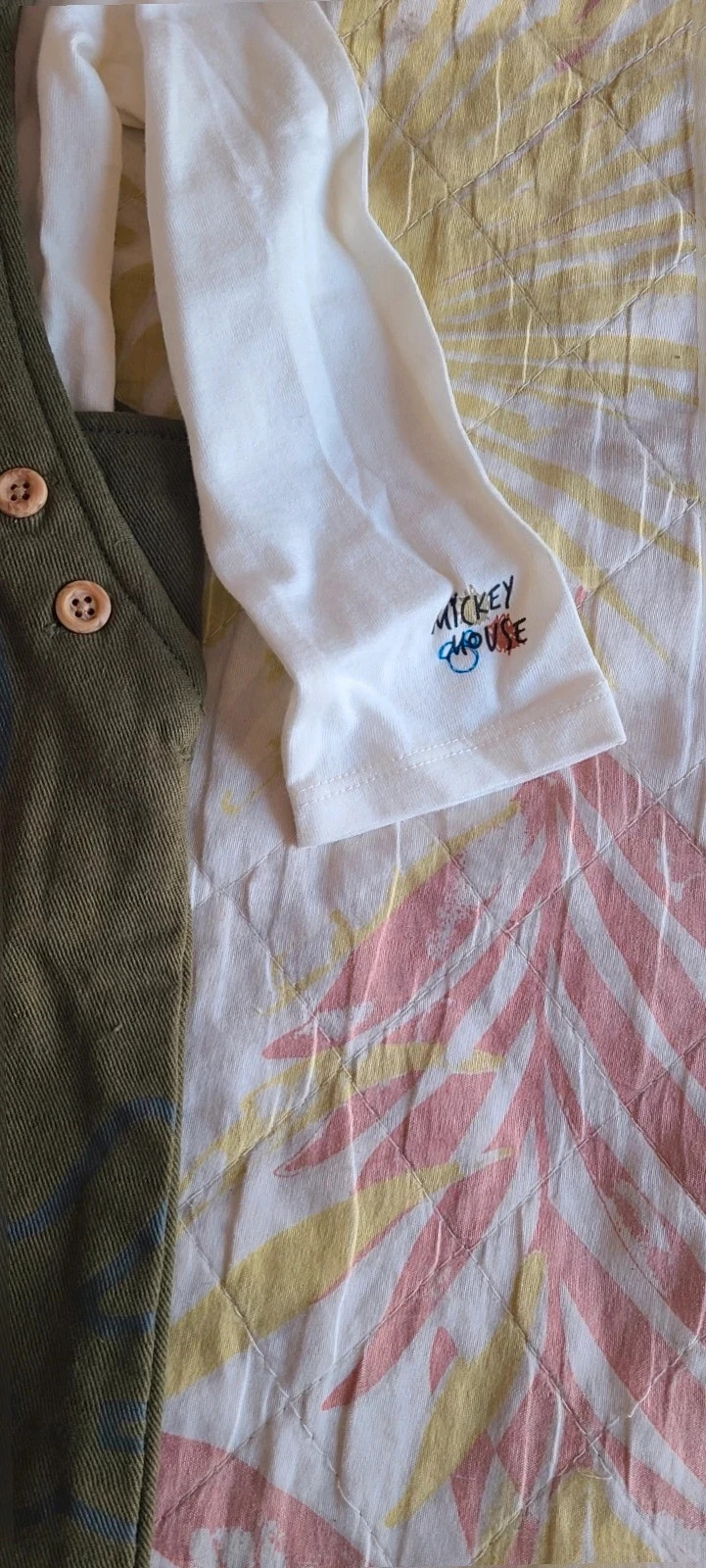 Conjunto de peto y camiseta niño De Mickey talla 98 – Primark – taille 3 ans / 98 cm 4