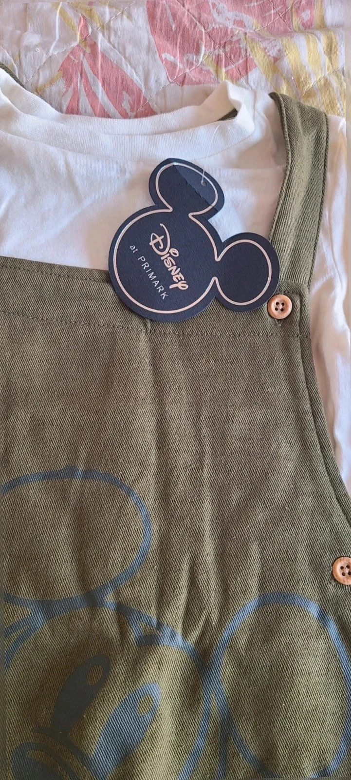 Conjunto de peto y camiseta niño De Mickey talla 98 – Primark – taille 3 ans / 98 cm 5