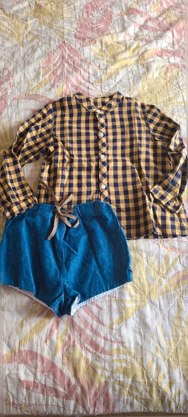 Conjunto niño de La marca Miranda talla 36 meses