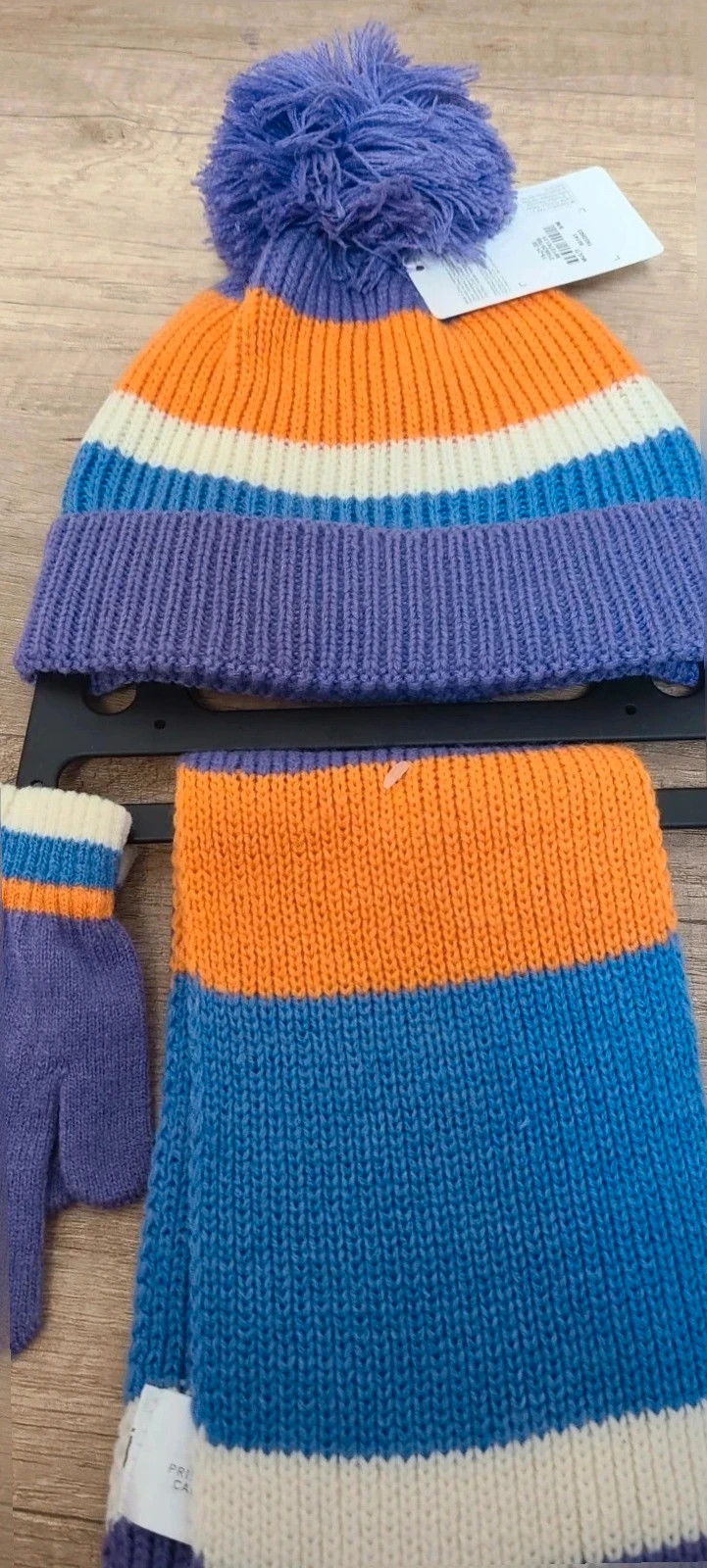 Conjunto de bufanda Aguantes y gorro unisex 2 4 años – Primark – taille 4 ans / 104 cm 3