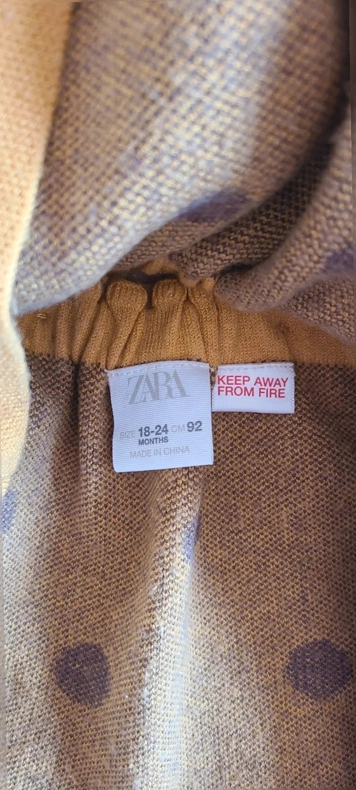 Peto de Falda niña talla 92 de Zara – Zara Kids – taille 24-36 mois / 92 cm 5