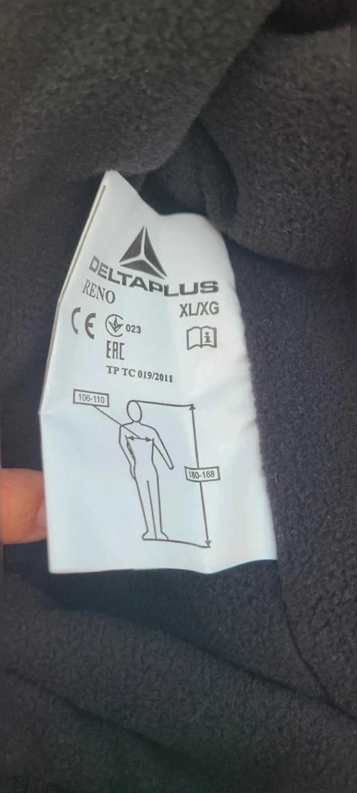 Chaquetón de trabajo talla XL De Deltaplus – Delta Plus 3