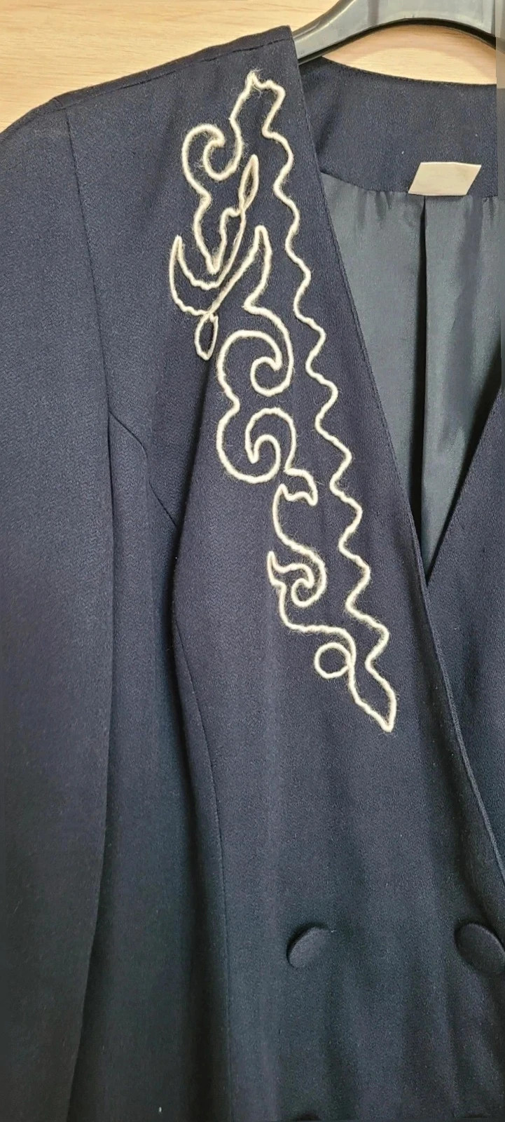 Preciosa Blazer Vintage De traje talla 42 – Vintage Dressing – taille XL / 42 / 14 2