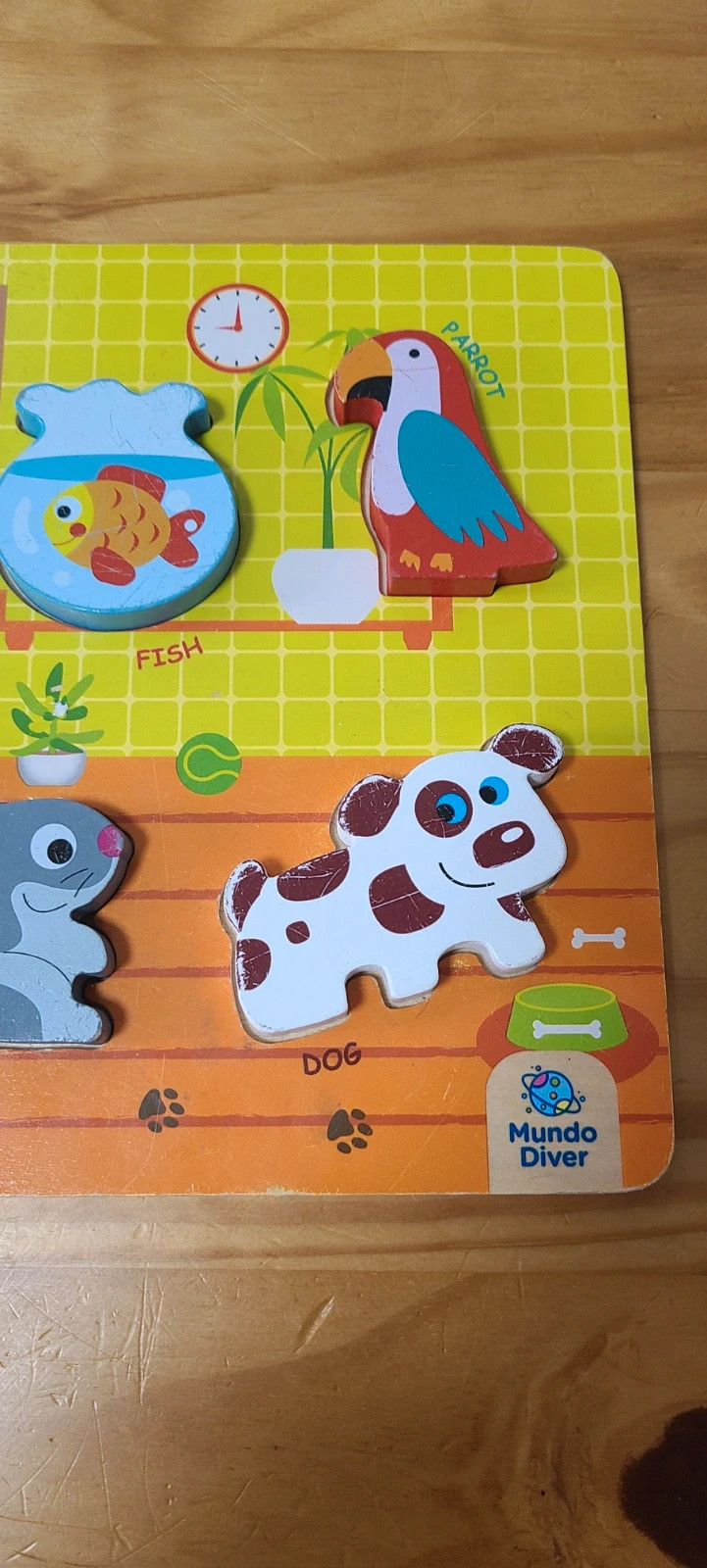 Puzzle niños pequeños de animales – Mundo Diver 2