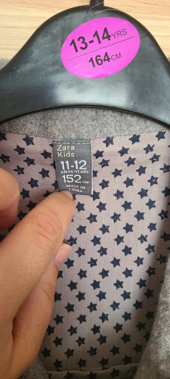 Abrigo/chaquetón de niña 11-12 años de Zara – Zara Kids – taille 12 ans / 152 cm 4
