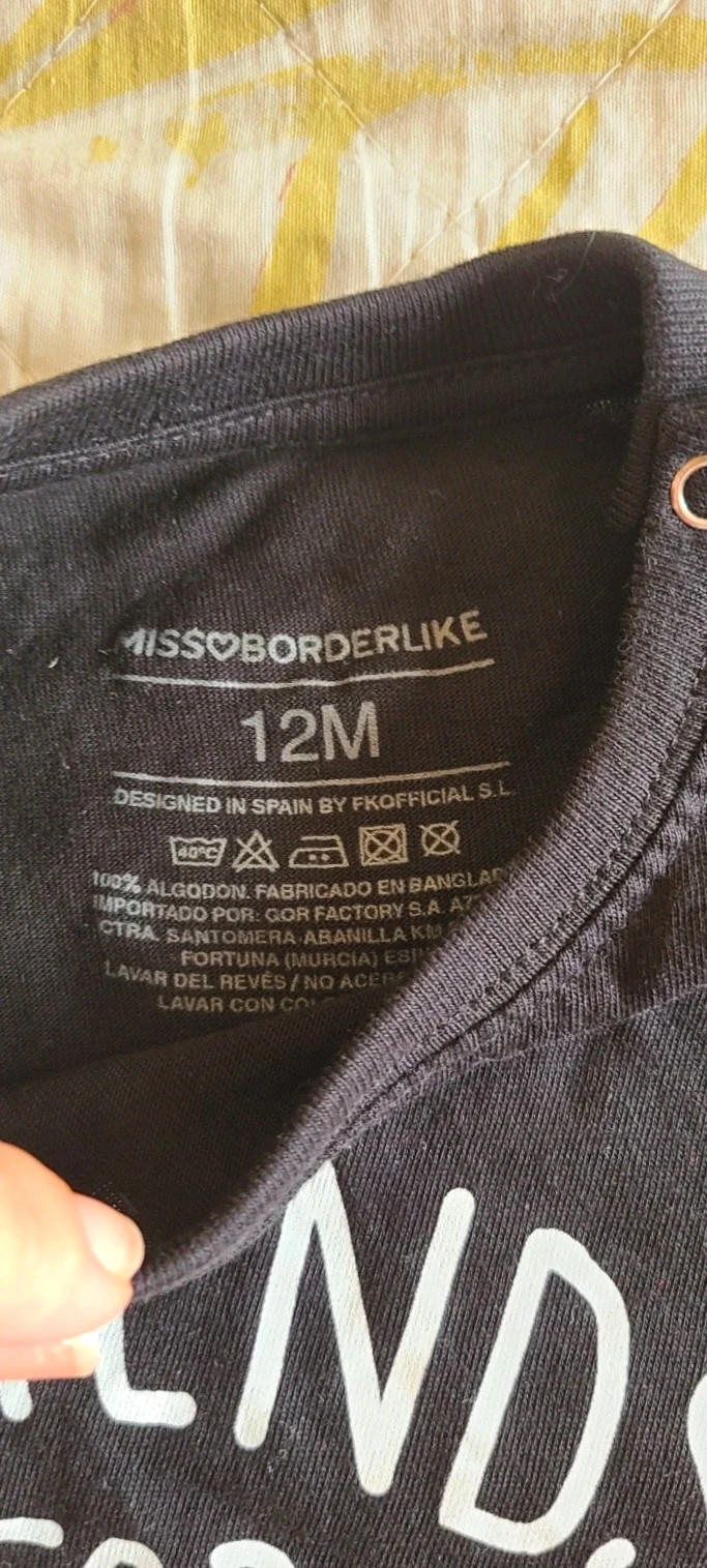Camiseta de niño 12 meses a estrenar – miss borderlike – taille 12-18 mois / 80 cm 5