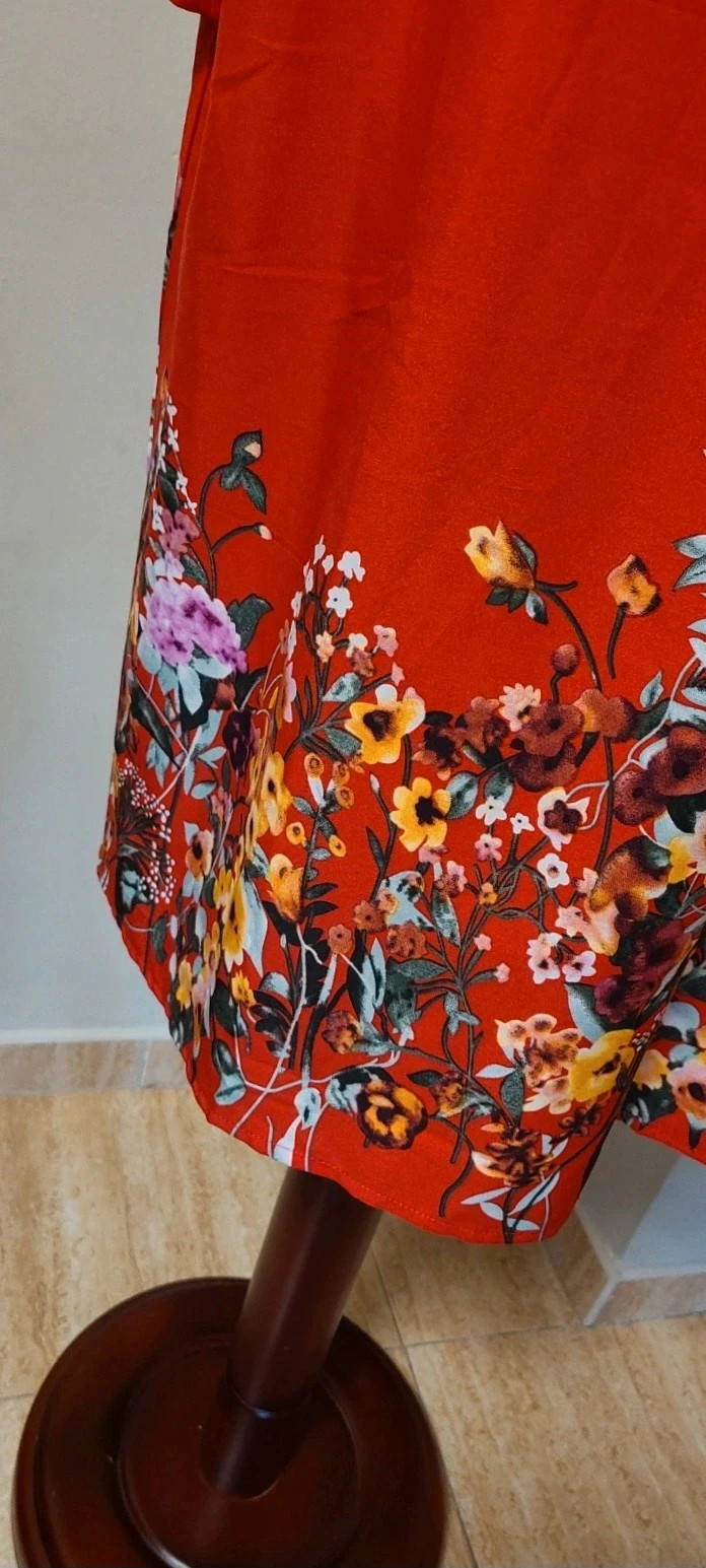 Precioso vestido floreado y fluido de Shein talla 3 XL – Shein Curve – taille XXXL / 46 / 18 4