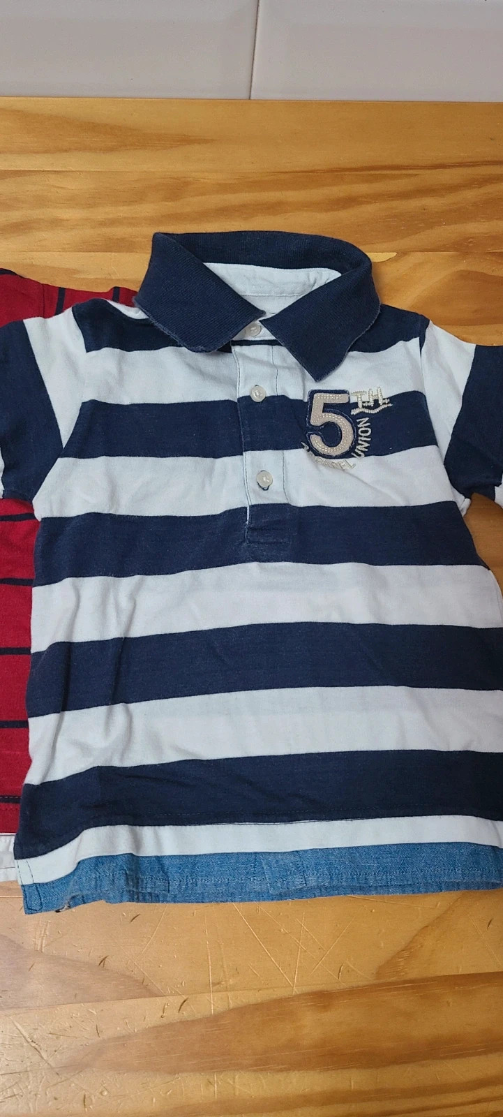 Lote de 5 polos de niño talla 24 meses – Variadas. – taille 18-24 mois / 86 cm 4