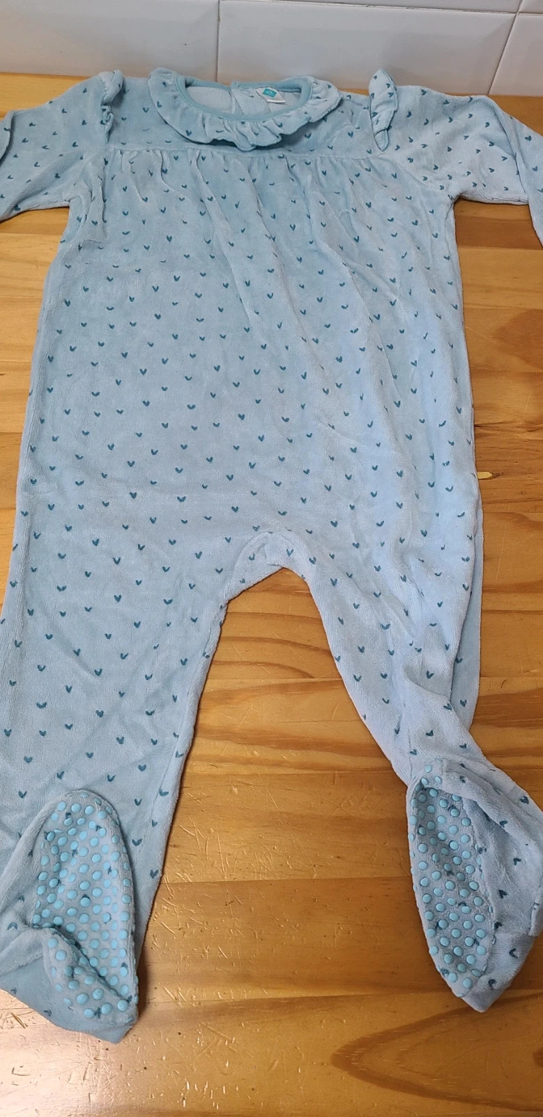 Lote de 6 pijamas enteros de 36 meses bebe de niña – TEX – taille 3 ans / 98 cm 2