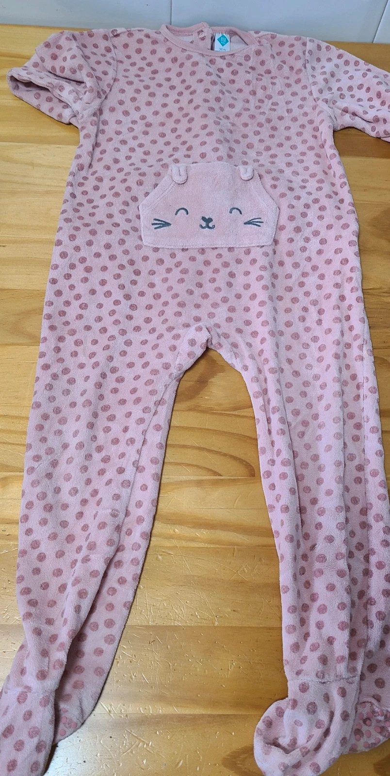 Lote de 6 pijamas enteros de 36 meses bebe de niña – TEX – taille 3 ans / 98 cm 3