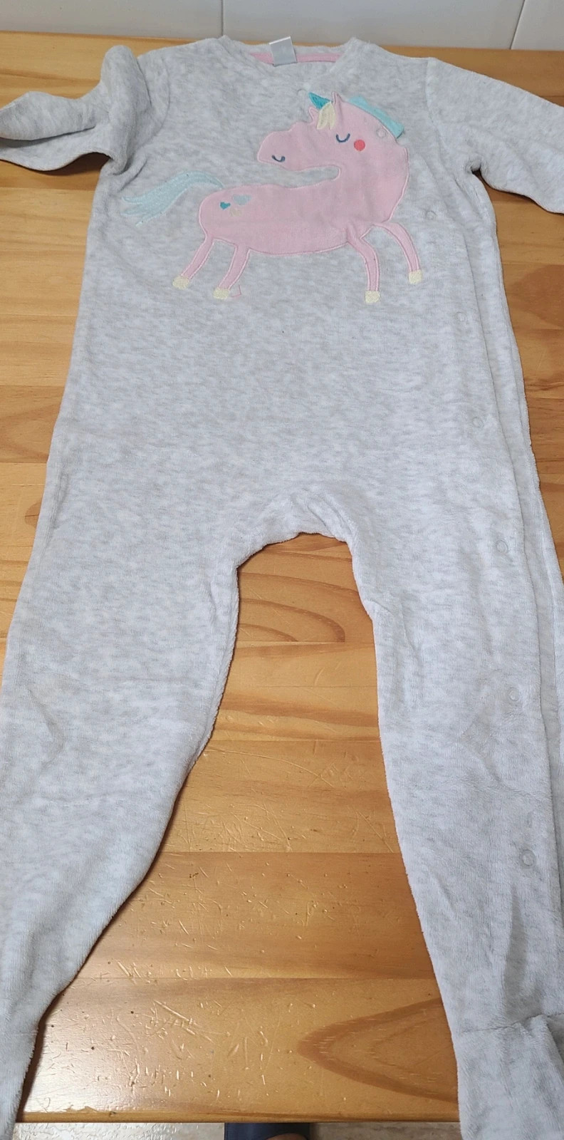 Lote de 6 pijamas enteros de 36 meses bebe de niña – TEX – taille 3 ans / 98 cm 4
