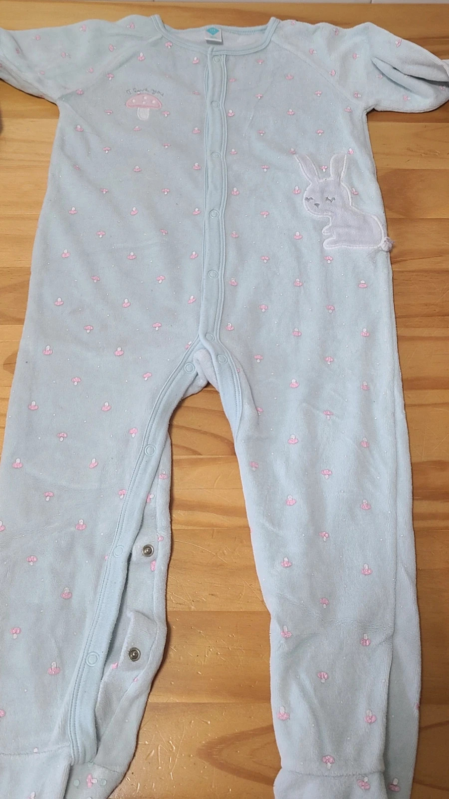 Lote de 6 pijamas enteros de 36 meses bebe de niña – TEX – taille 3 ans / 98 cm 5