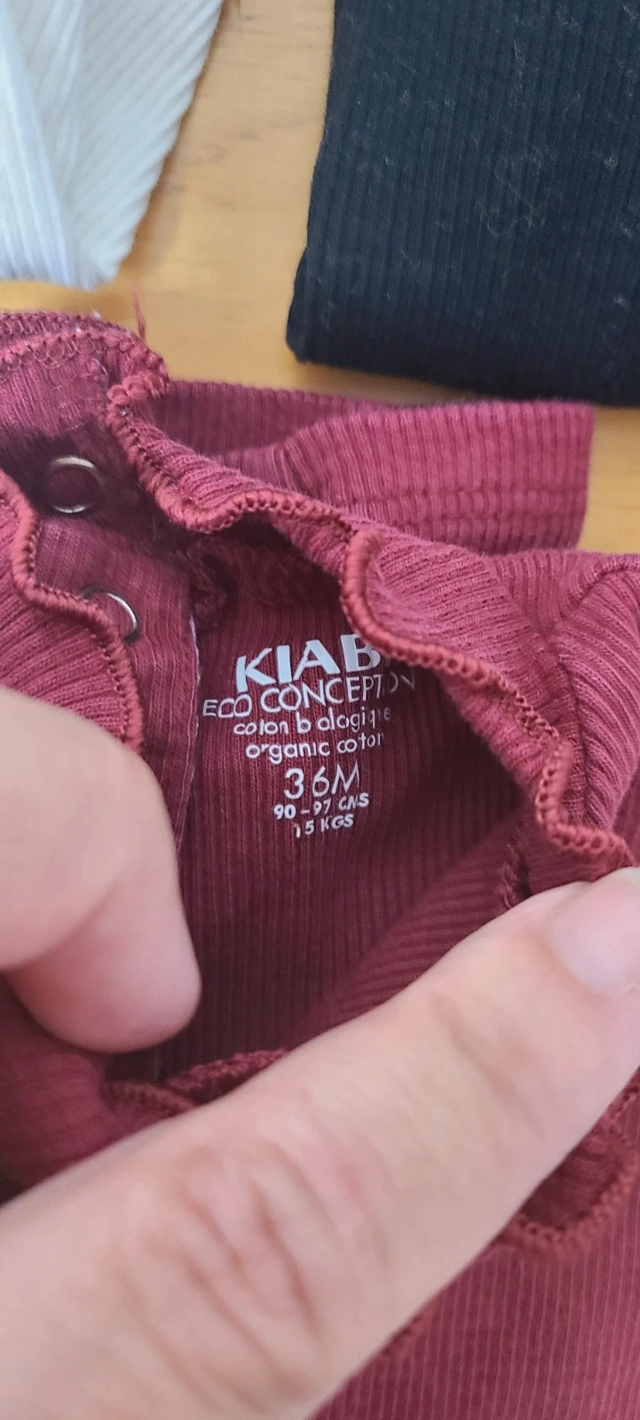 3 camisetas de cuello vuelto de kiabi 36 meses niña – Kiabi – taille 3 ans / 98 cm 2