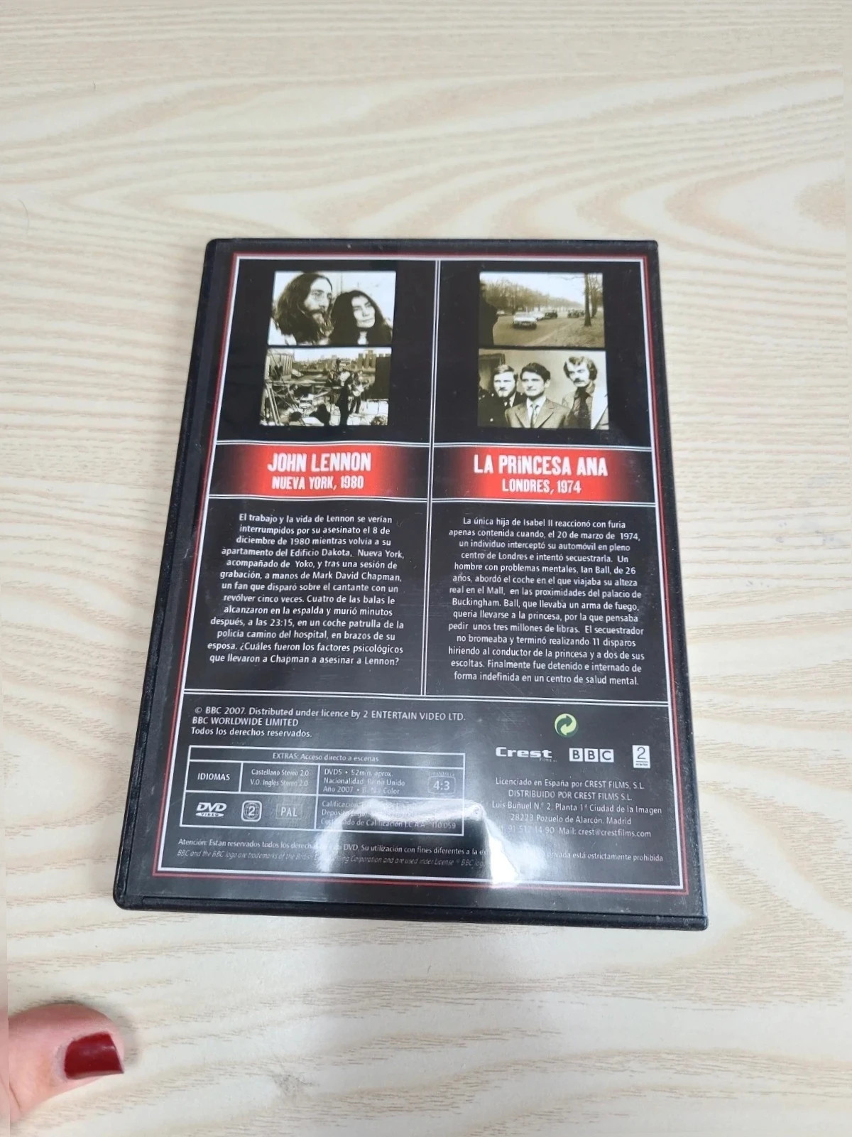 Documento mental De la BBC en DVD 2