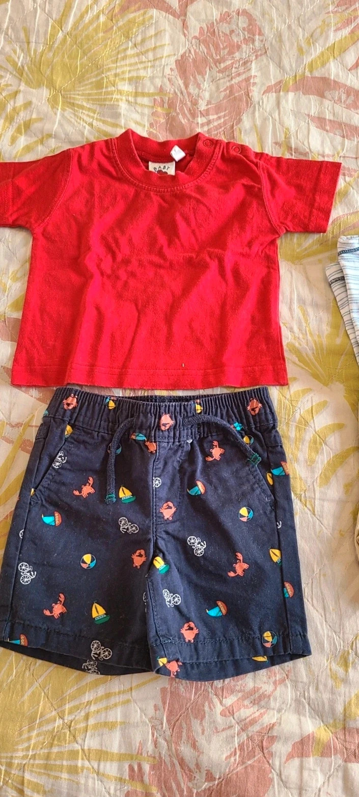 4 conjuntos de ropa de bebé de 0 a 3 meses de verano – Primark – taille 3-6 mois / 62 cm 4