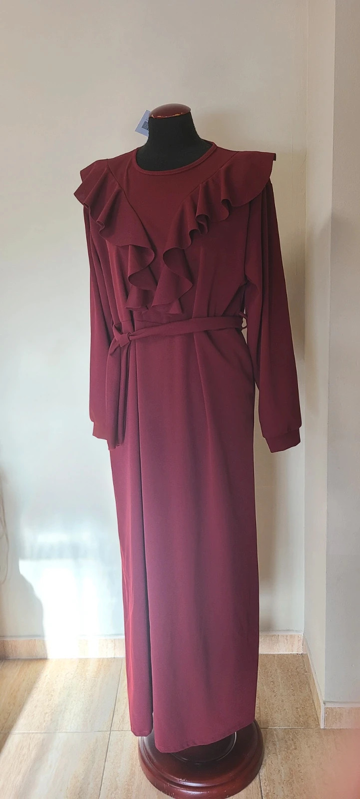 Precioso vestido largo Fluido Talla Grande – Oversize moda – taille XXL / 44 / 16 2