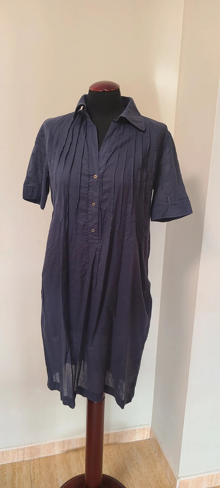 Vestido camisero de Purificación García talla 38