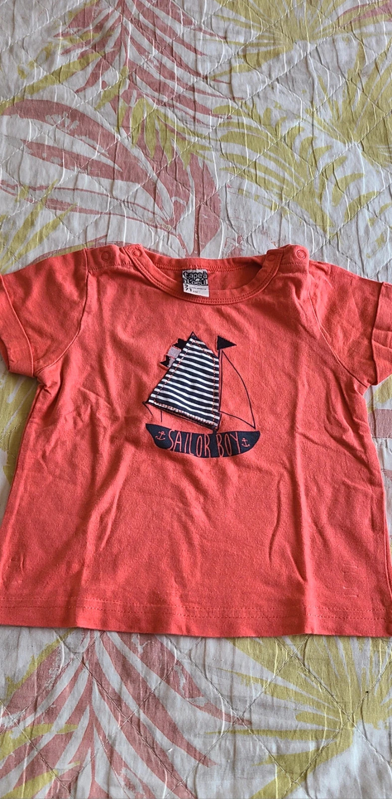 Camiseta 9 meses de niño – Tape à l'œil – taille 9-12 mois / 74 cm