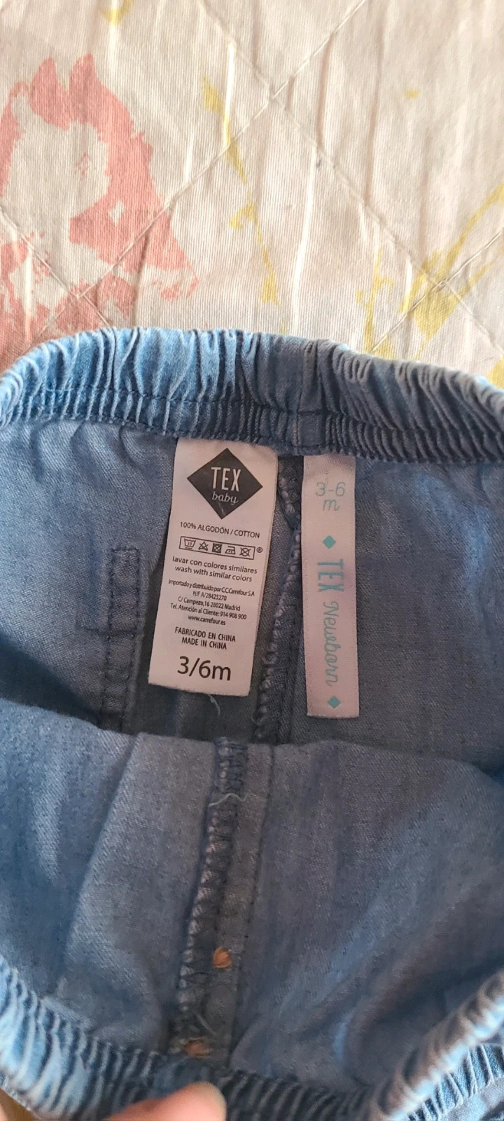 Cubrepañal 3- 4 meses de Tex – TEX – taille 3-6 mois / 62 cm 3