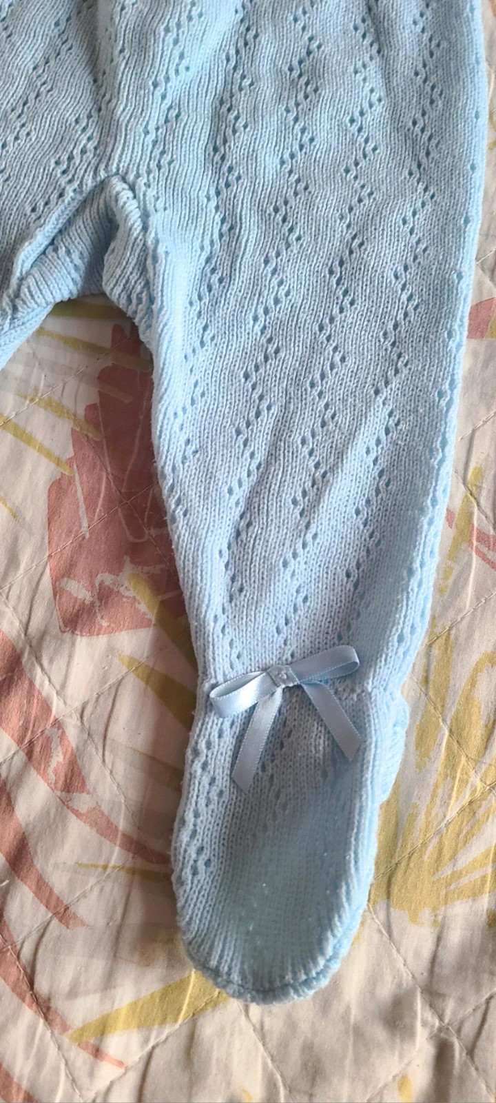 Pantaloncito de punto bebe 6 meses – Punto – taille 6-9 mois / 68 cm 2