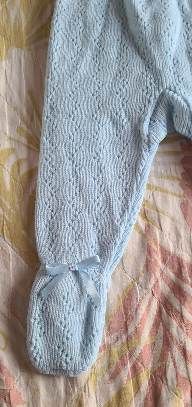 Pantaloncito de punto bebe 6 meses – Punto – taille 6-9 mois / 68 cm 3
