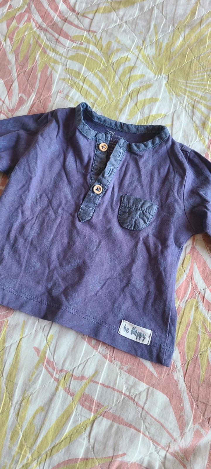 Camiseta de bebe niño 1- 3 meses – Zippy – taille 1-3 mois / 56 cm 2