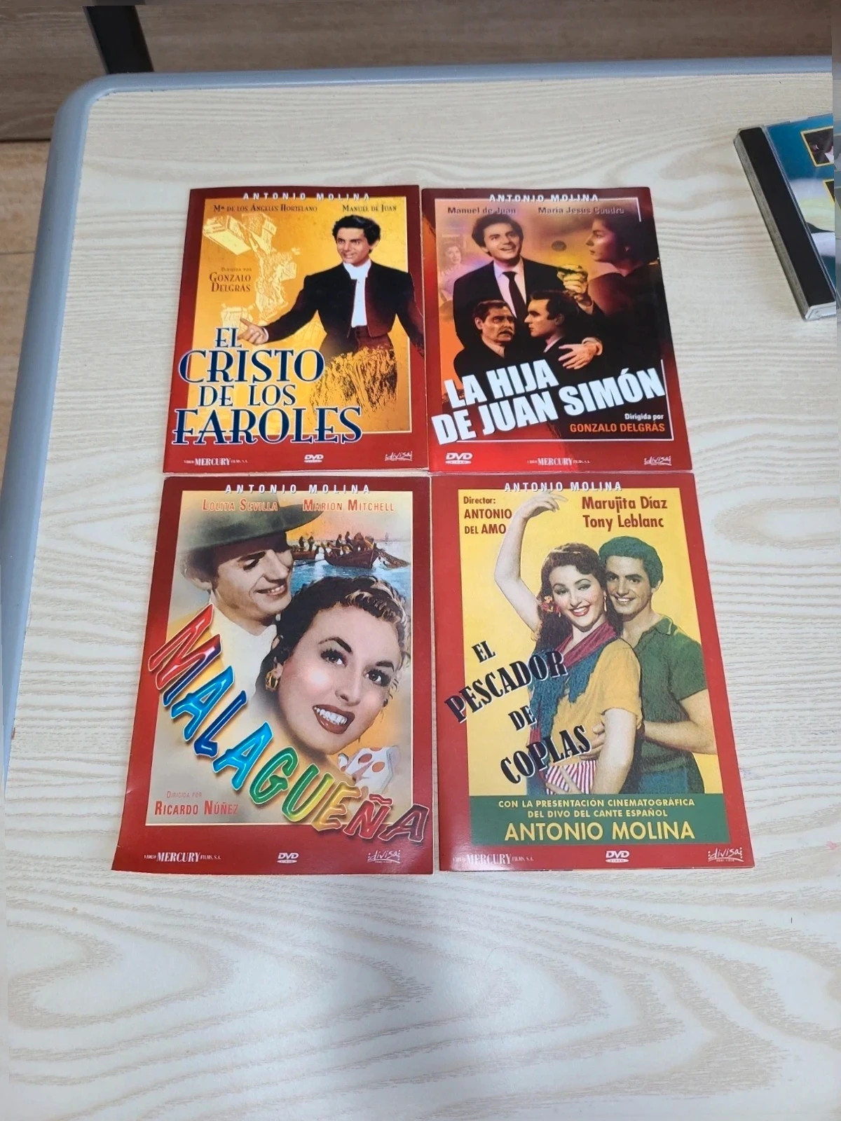 5 películas En DVD de Antonio Molina 3