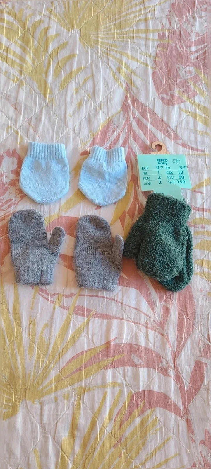 Guantes- manoplas Invierno bebe