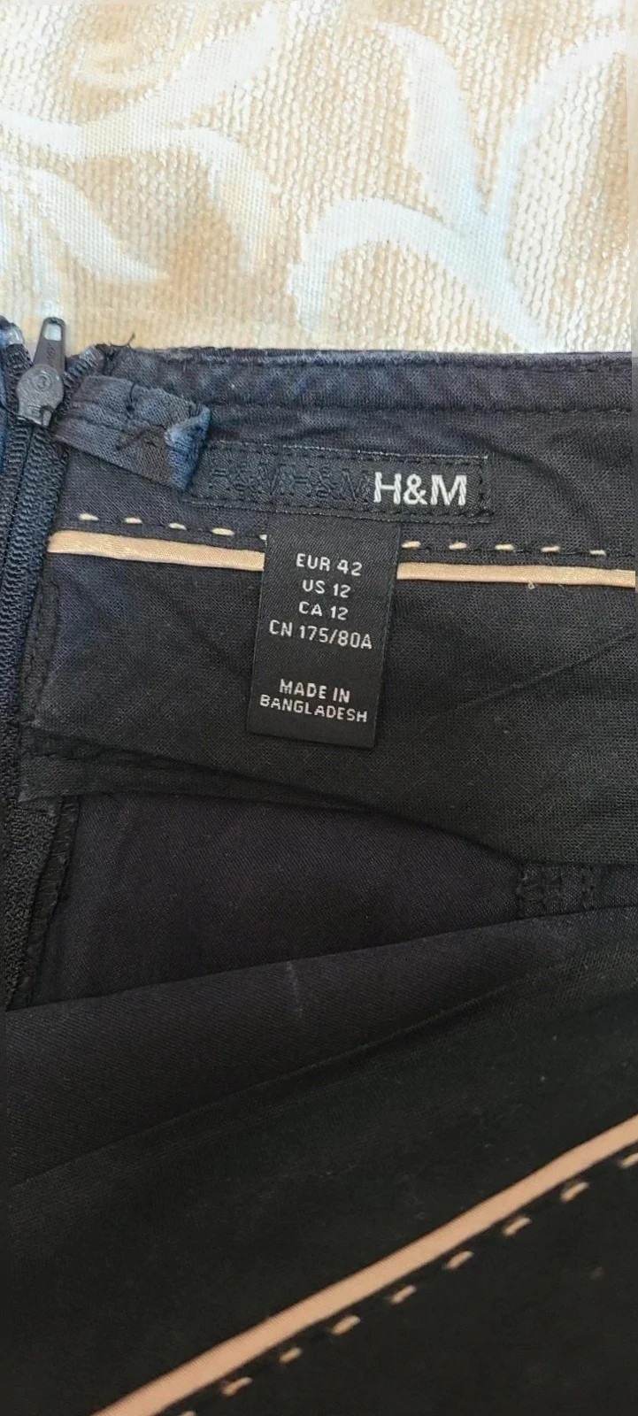 Falta entubada negra talla 42 De H&M – H&M – taille XL / 42 / 14 5