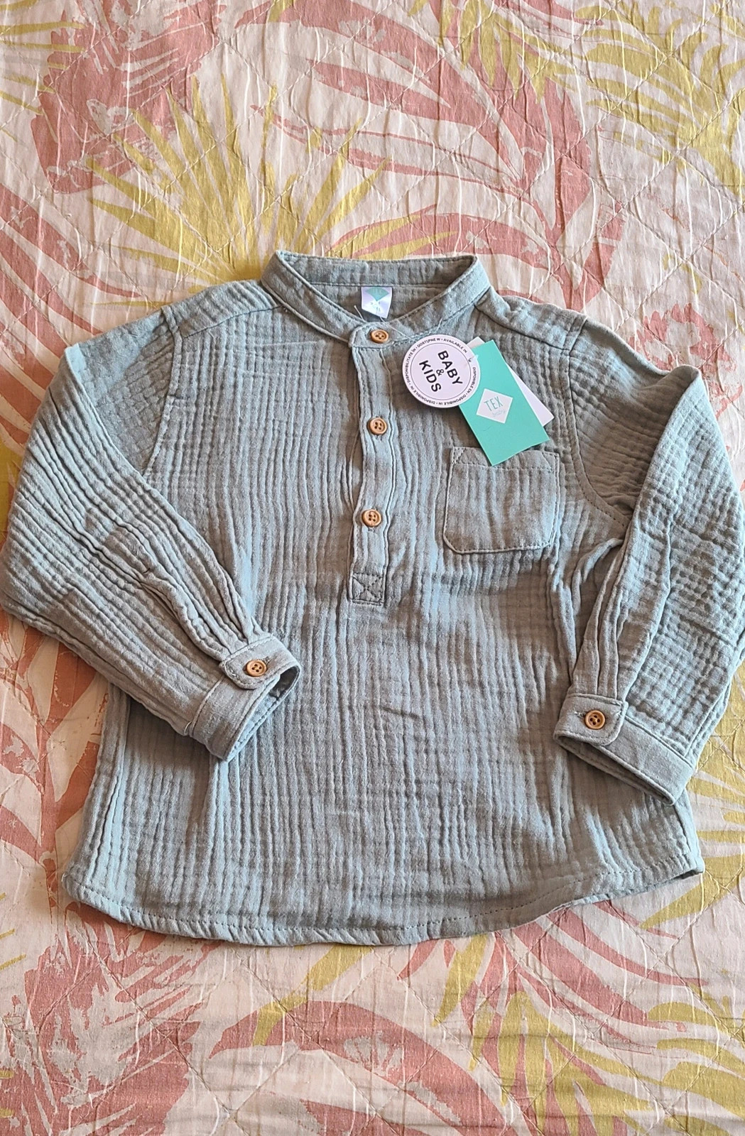 Camisa de algodón de niño talla 36 meses de text – TEX – taille 3 ans / 98 cm