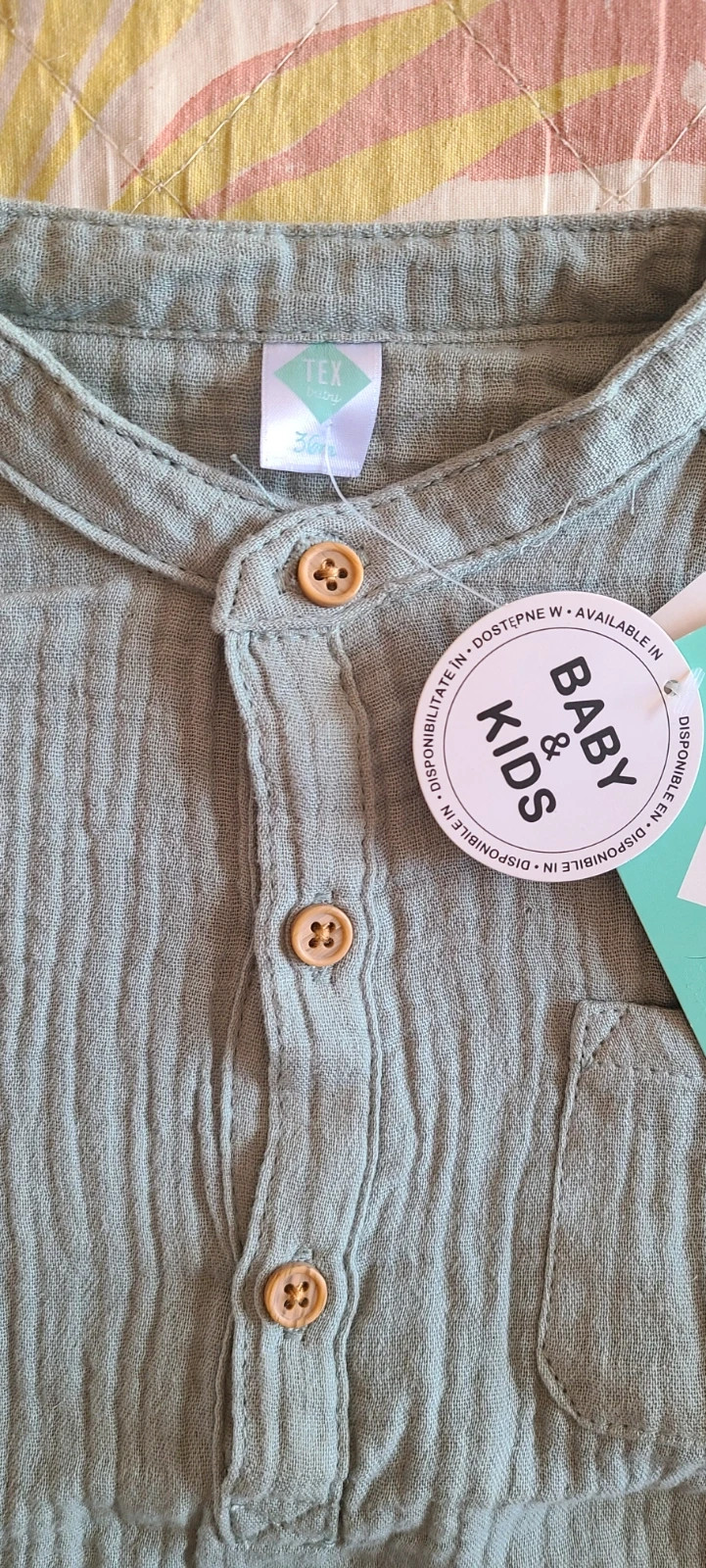 Camisa de algodón de niño talla 36 meses de text – TEX – taille 3 ans / 98 cm 3