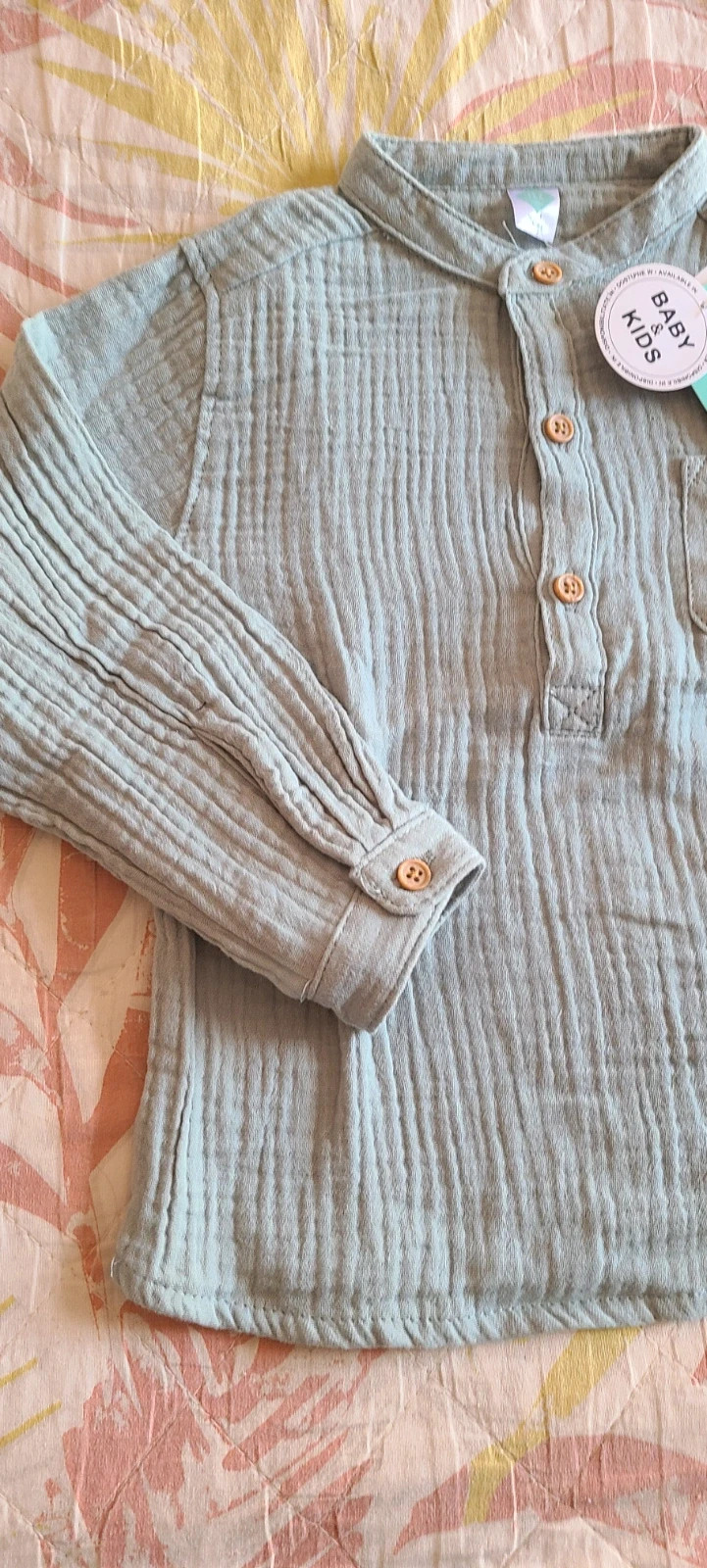 Camisa de algodón de niño talla 36 meses de text – TEX – taille 3 ans / 98 cm 4