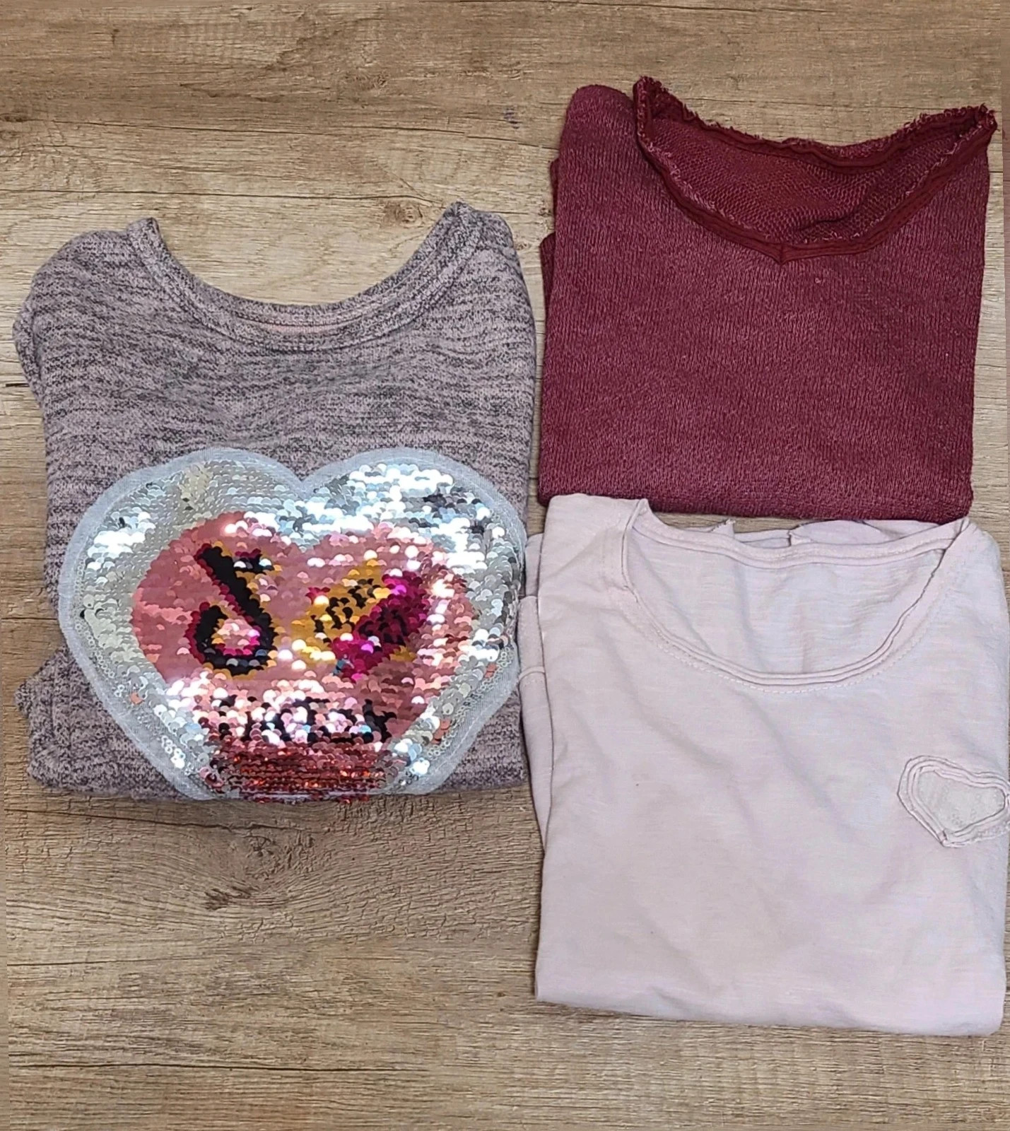 Lote de 3 Camisetas de 4 años sin usar