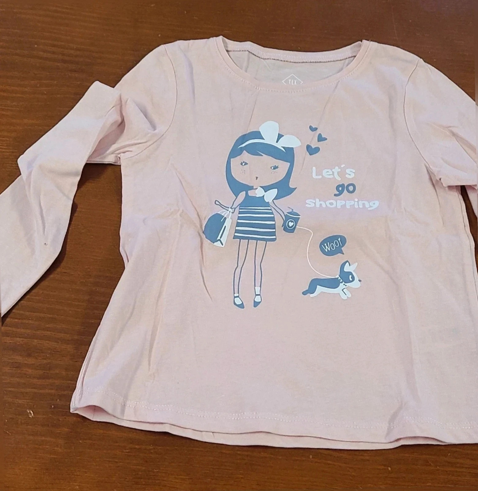 3 camisetas Niña 3- 4 años – TEX – taille 4 ans / 104 cm 3