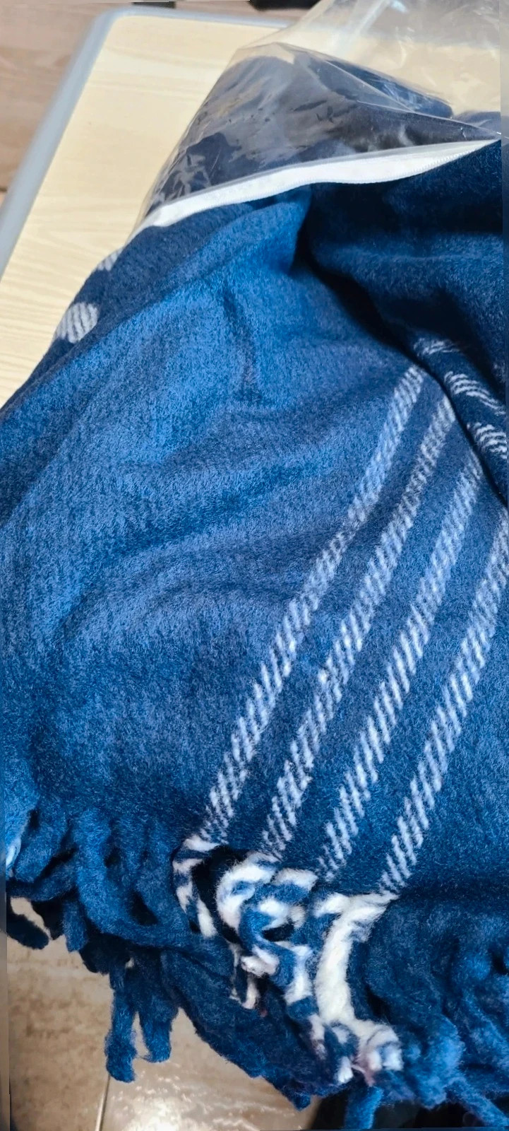 Preciosa Manta suave a estrenar – banco guipuzcoano – taille 150 x 200 cm 5